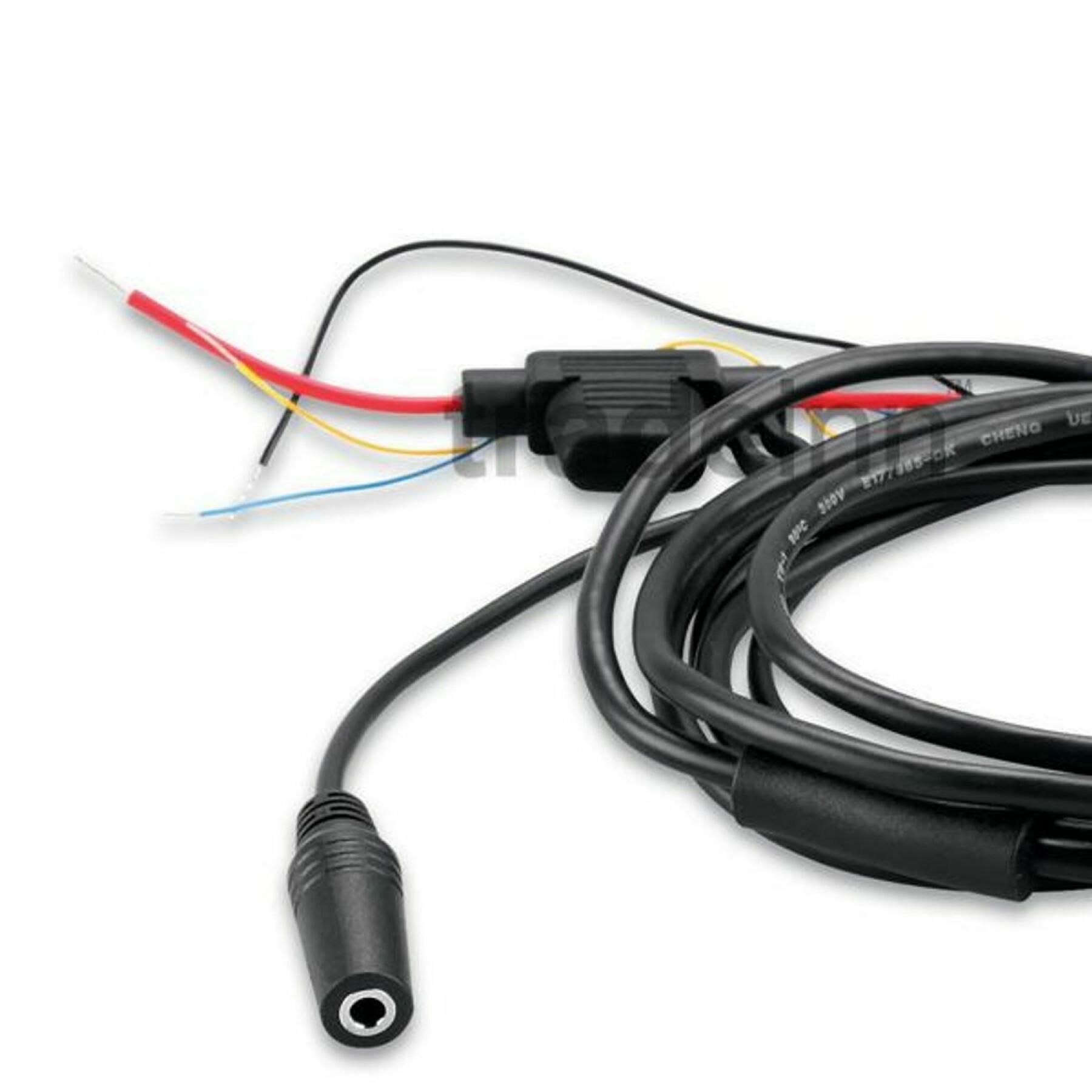 Support Garmin moto avec câble alimentation/audio