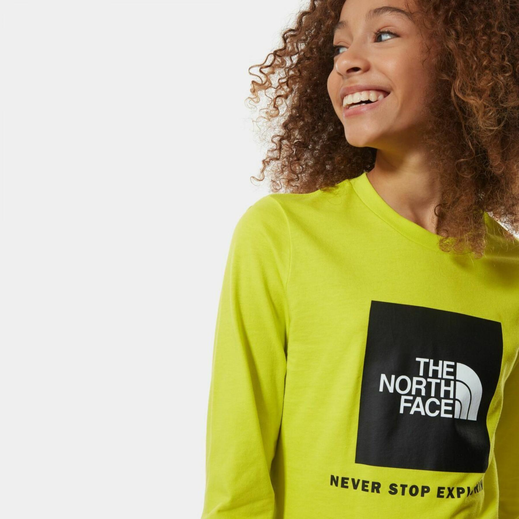 North Face Classic children's long-sleeved T-shirt
