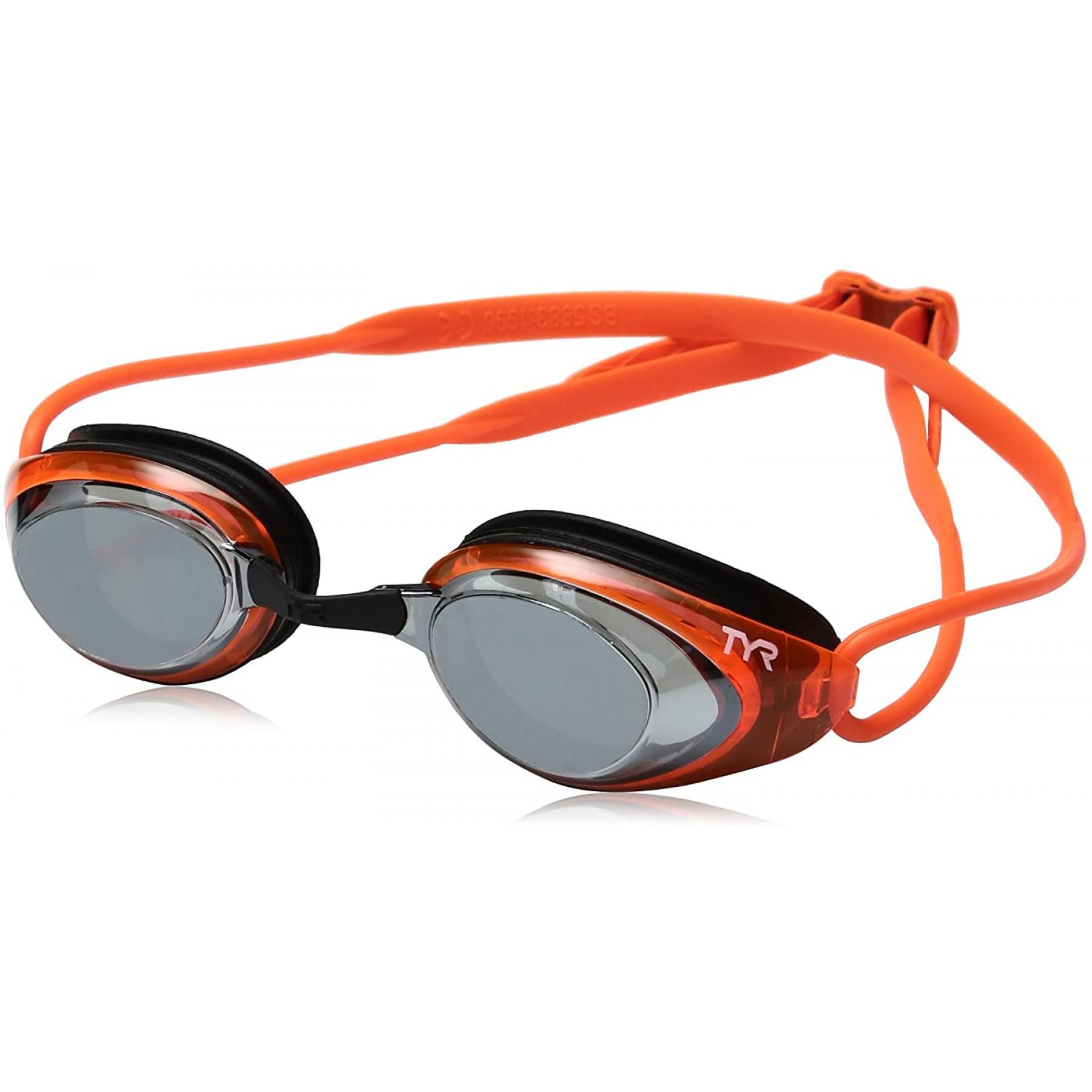 Polarized triathlon goggles TYR Blackhawk