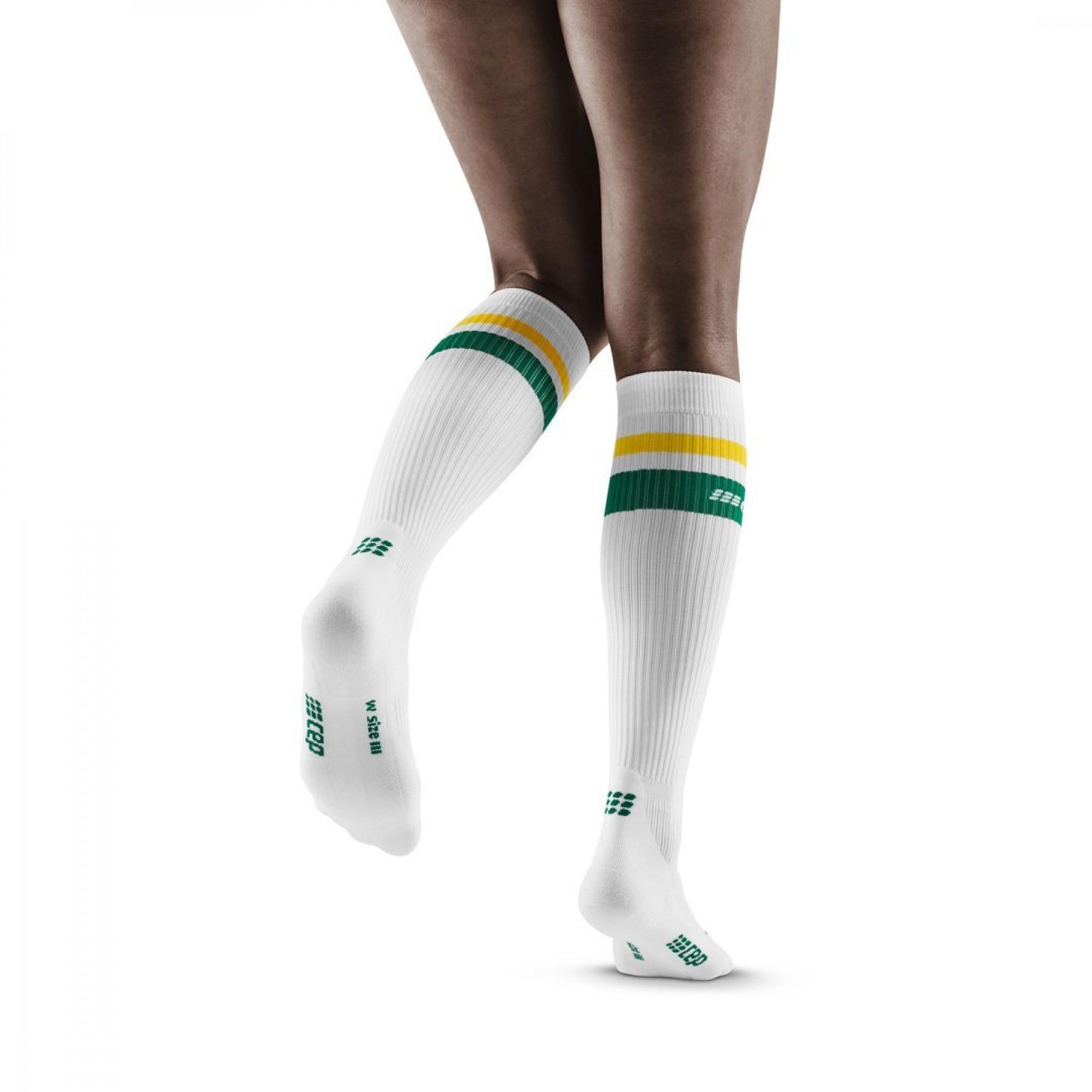 Women's high compression socks CEP Compression 80's