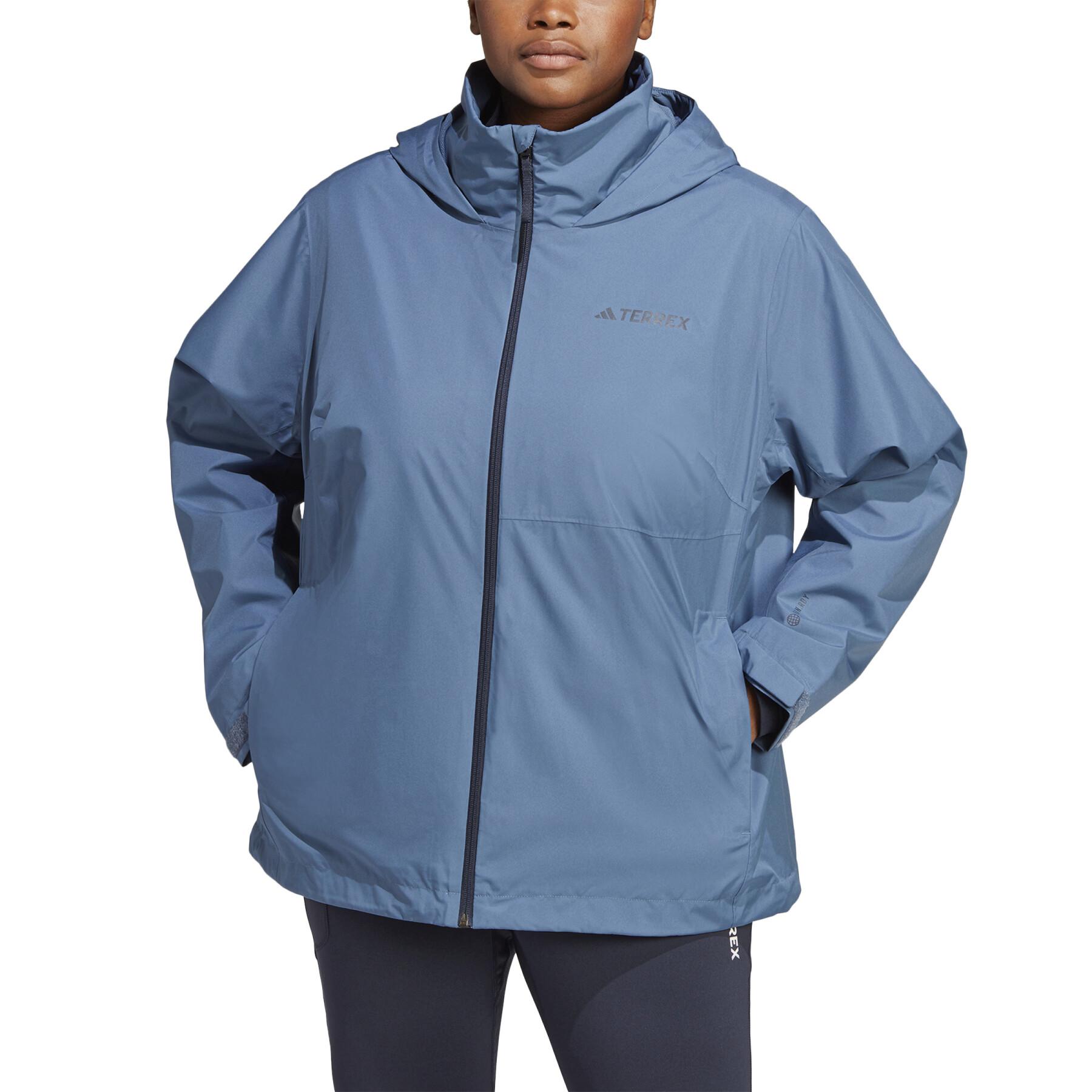 Women's 2-layer waterproof jacket adidas Terrex Multi Rain.Rdy (GT)