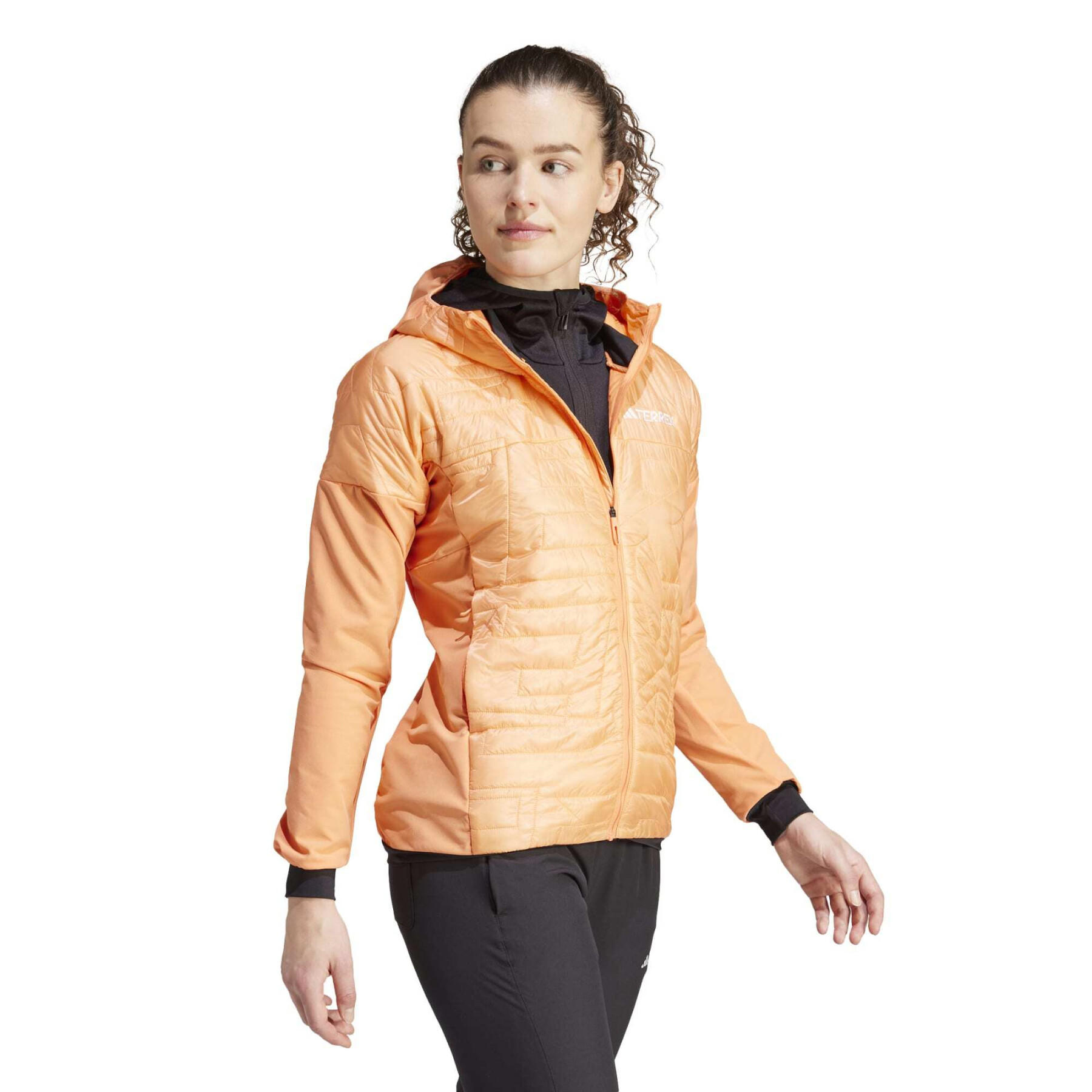 Women's hiking jacket adidas Terrex Xperior Varilite Hybrid PrimaLoft