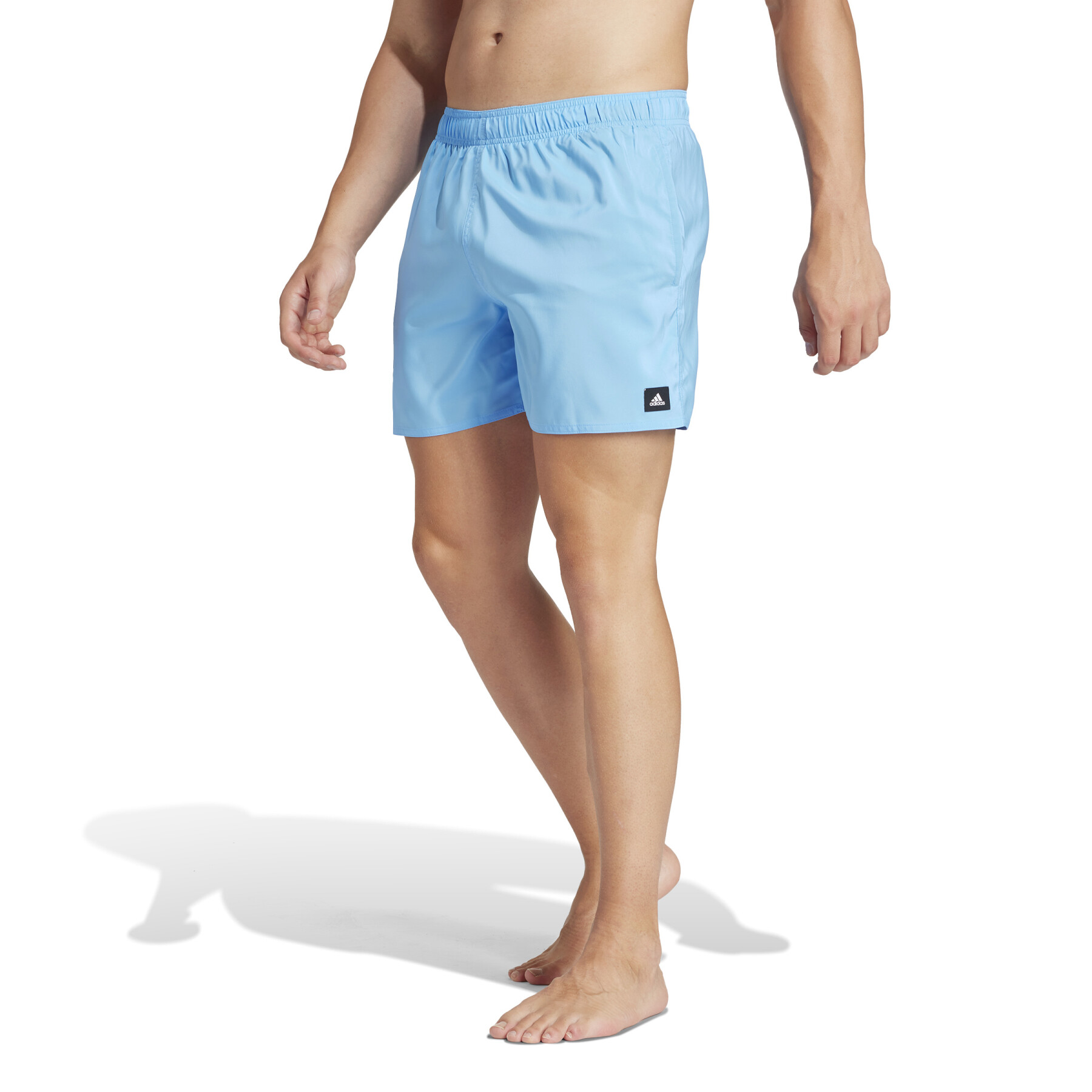 Plain classic-length swim shorts adidas CLX