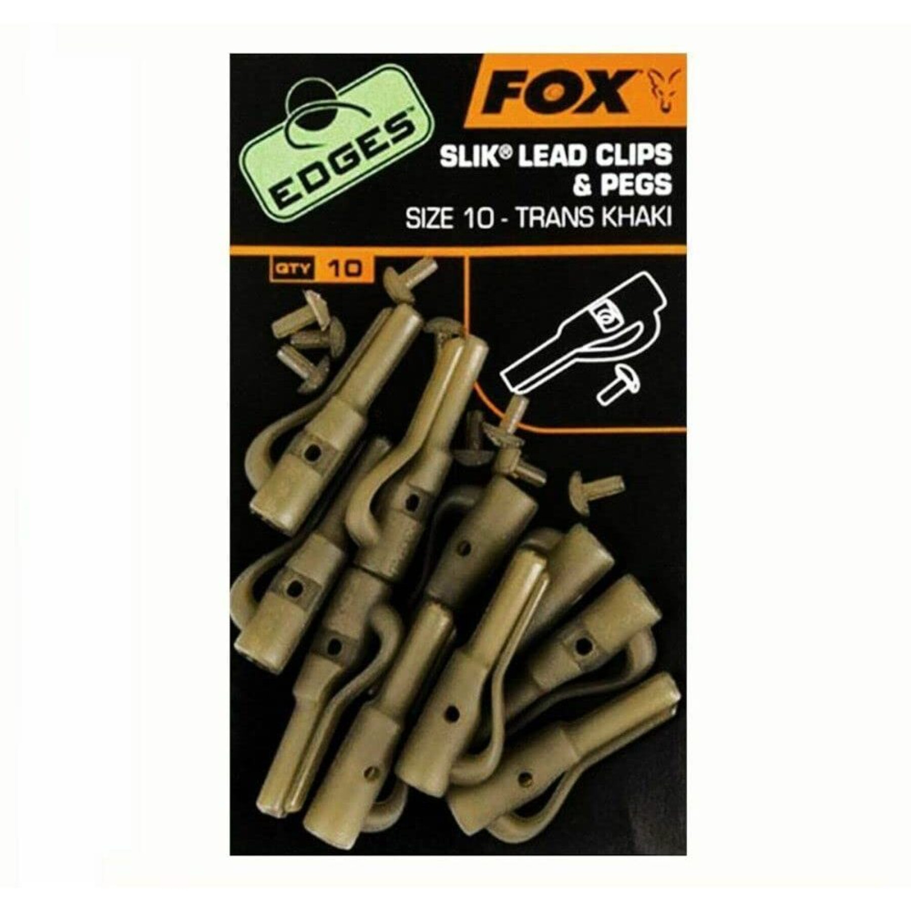 Slip-on pliers Fox Edges size 10