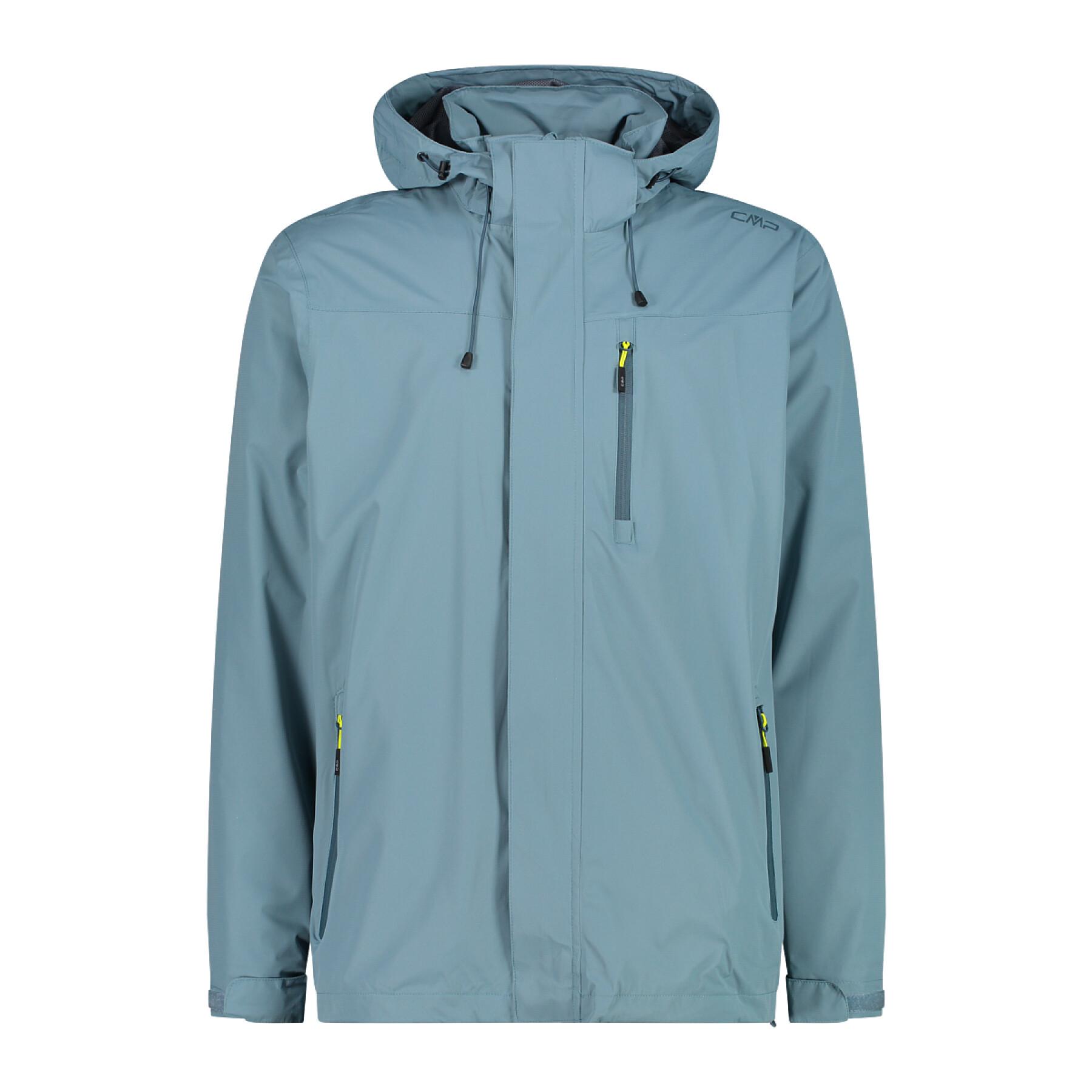 Zip-up hooded jacket with ventilation CMP