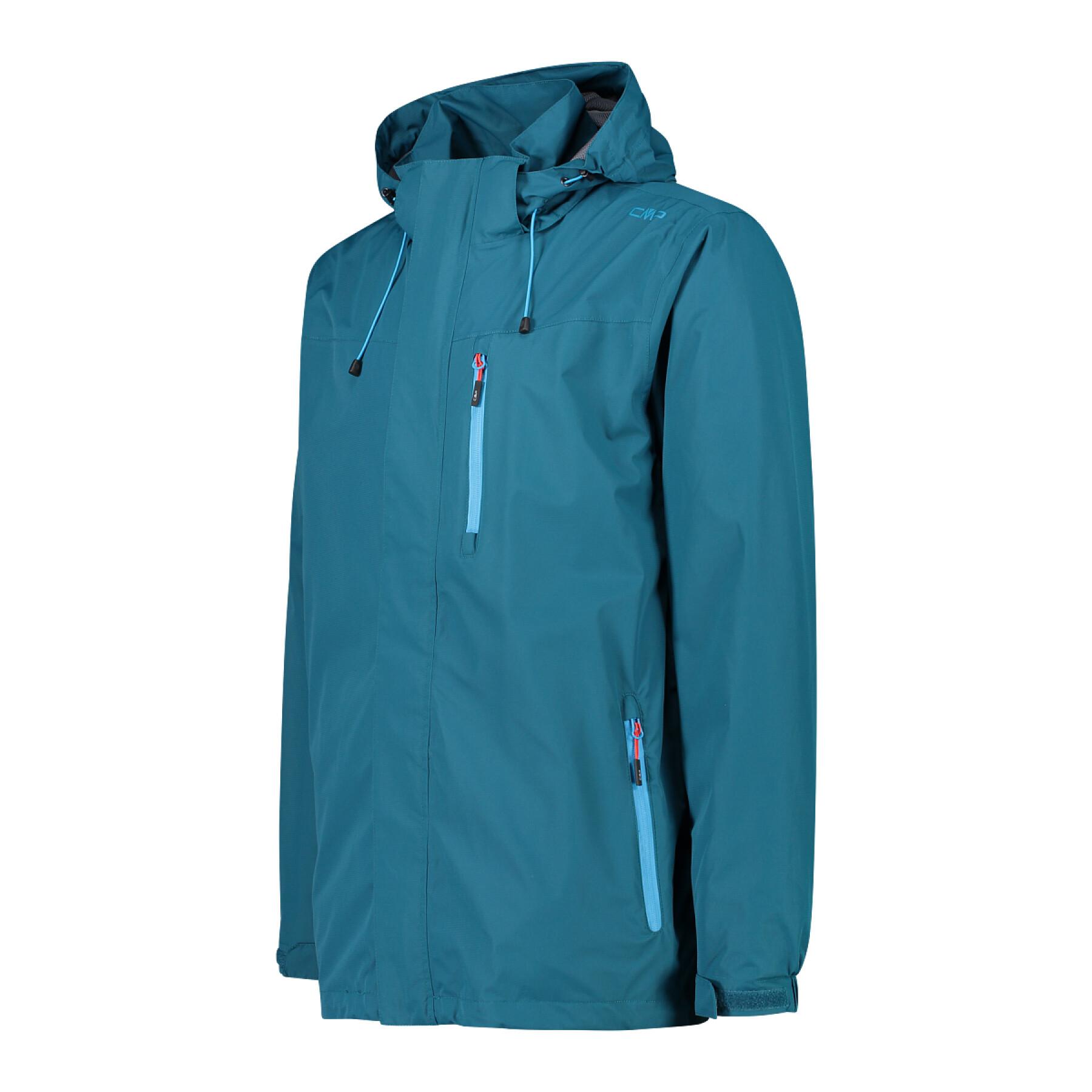 Hooded waterproof jacket CMP