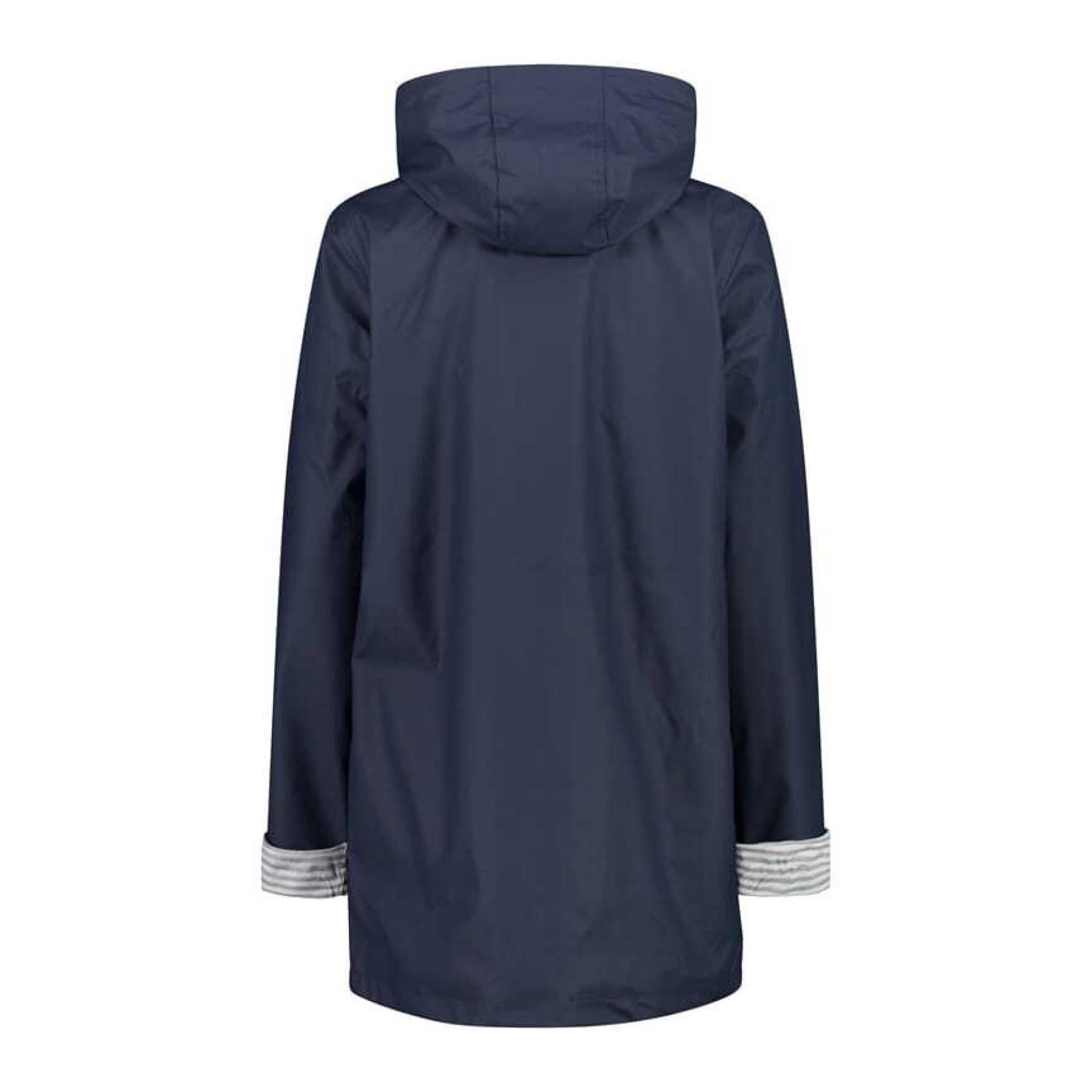 Women's hooded waterproof jacket CMP