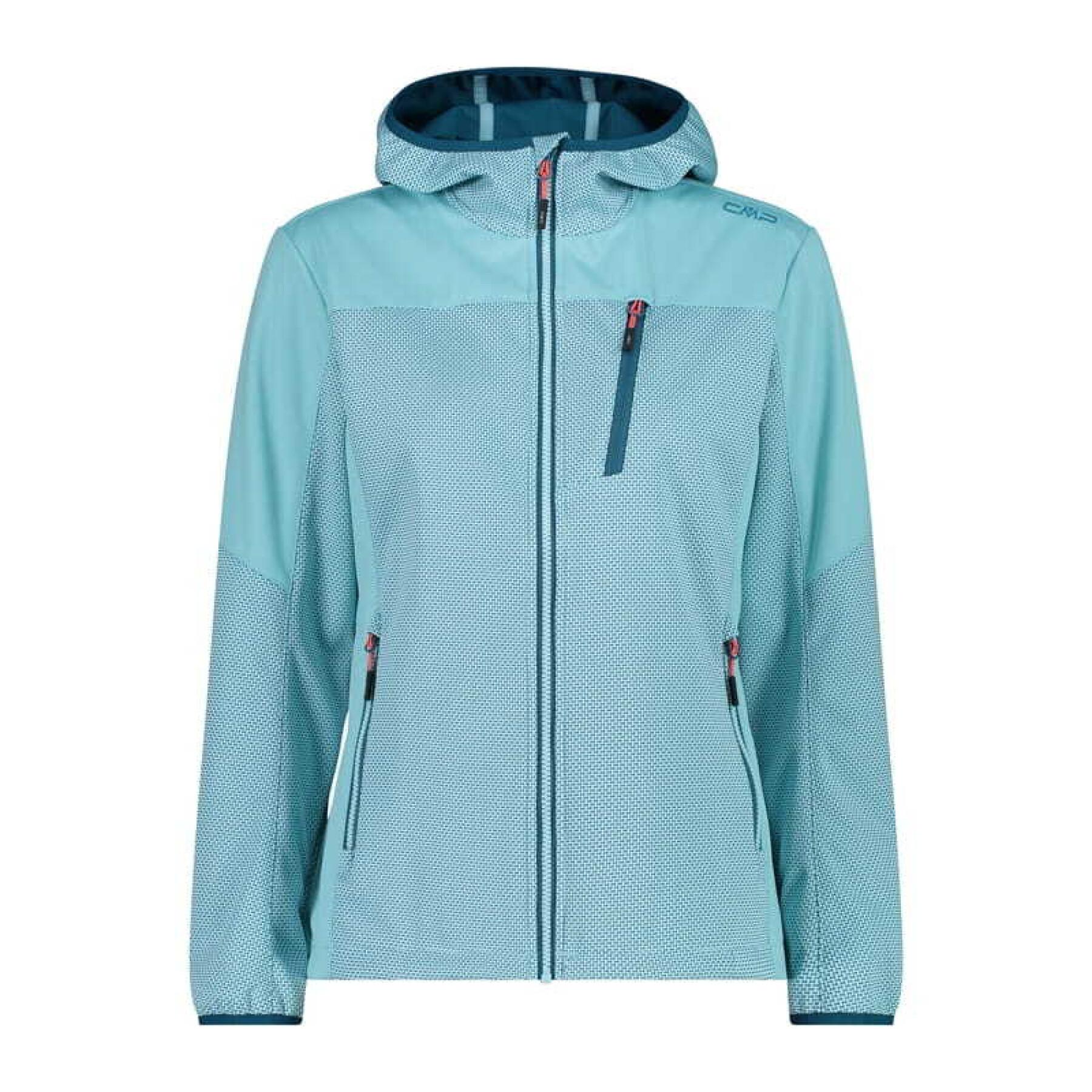Women\'s hooded - jacket Hiking CMP Clothing Jackets - 