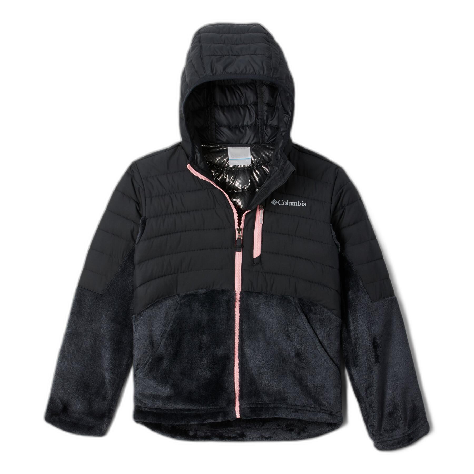 Girl's hooded jacket Columbia Powder Lite™