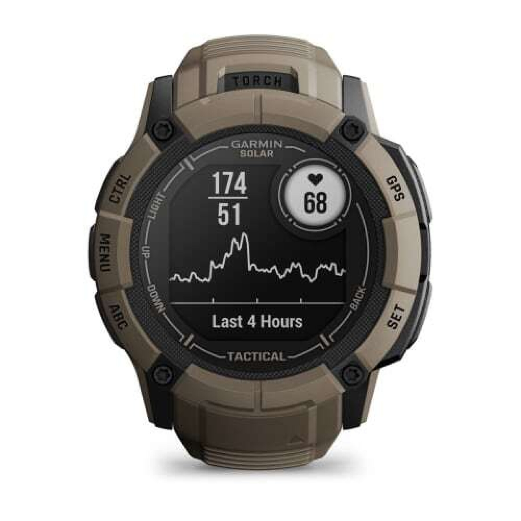 Connected watch Garmin Instinct® 2X Solar - Tactical Edition