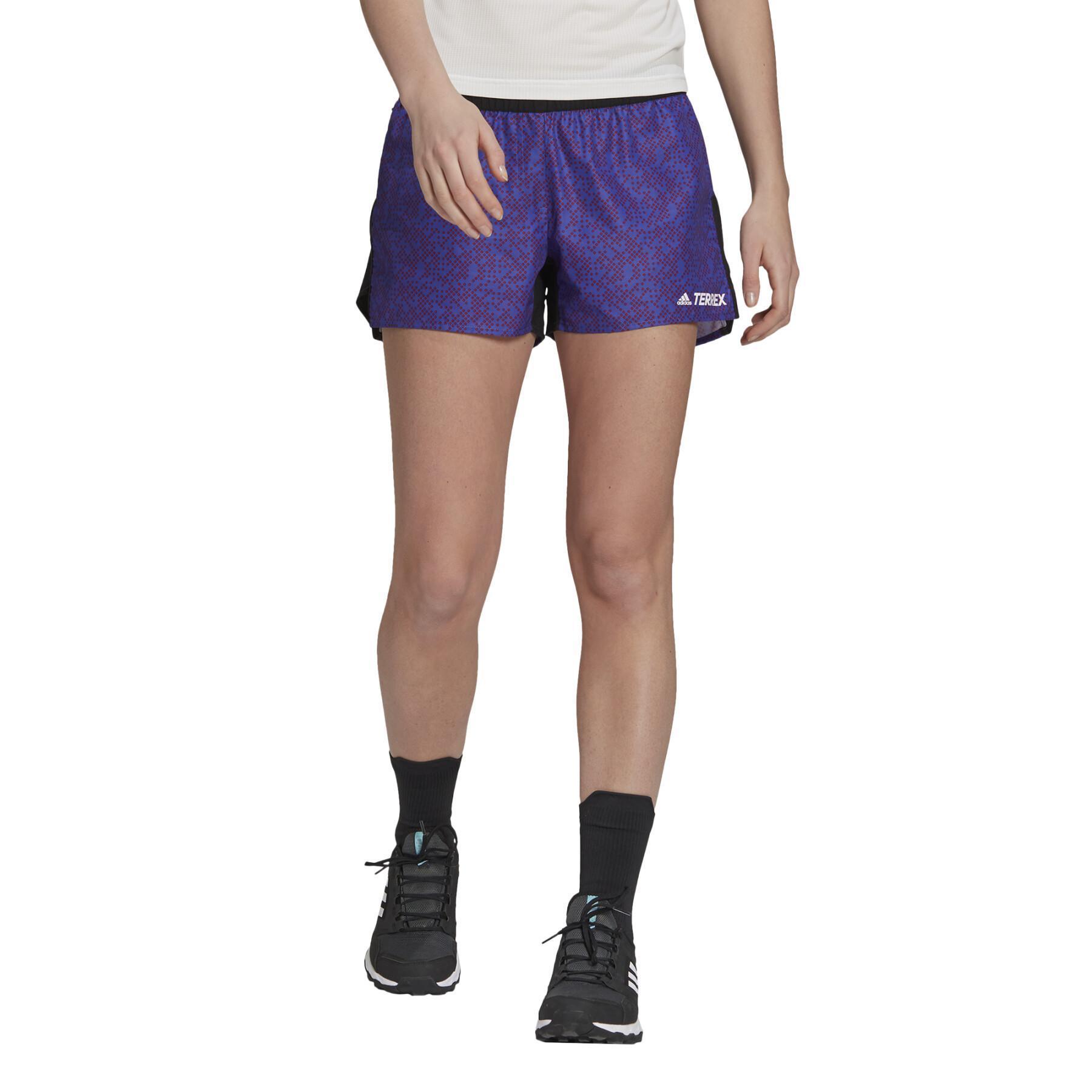 Women's shorts adidas Terrex Primeblue Trail Graphic