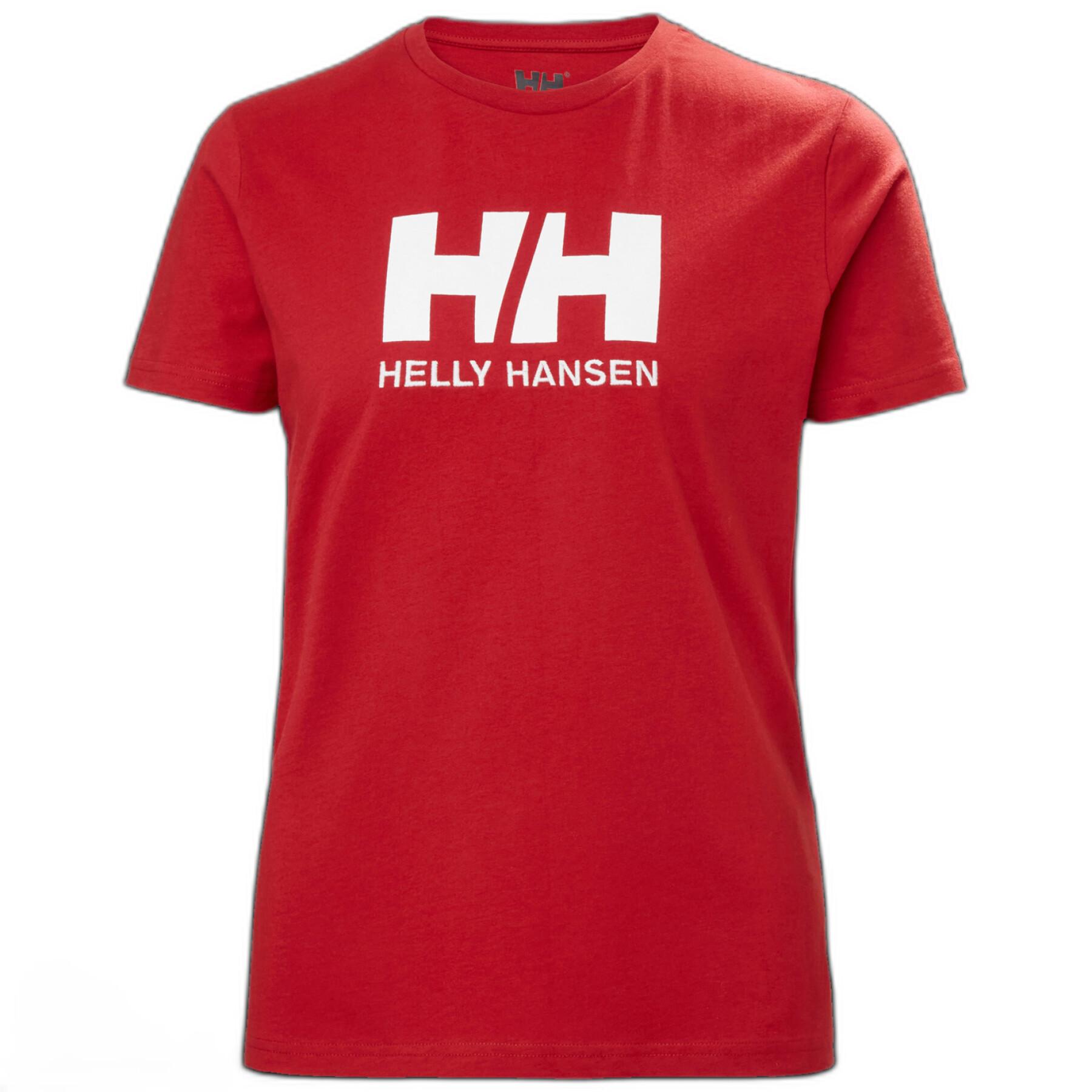 Slechte factor rok in de rij gaan staan Women's T-shirt Helly Hansen logo - T-shirts - Textile - Fishing