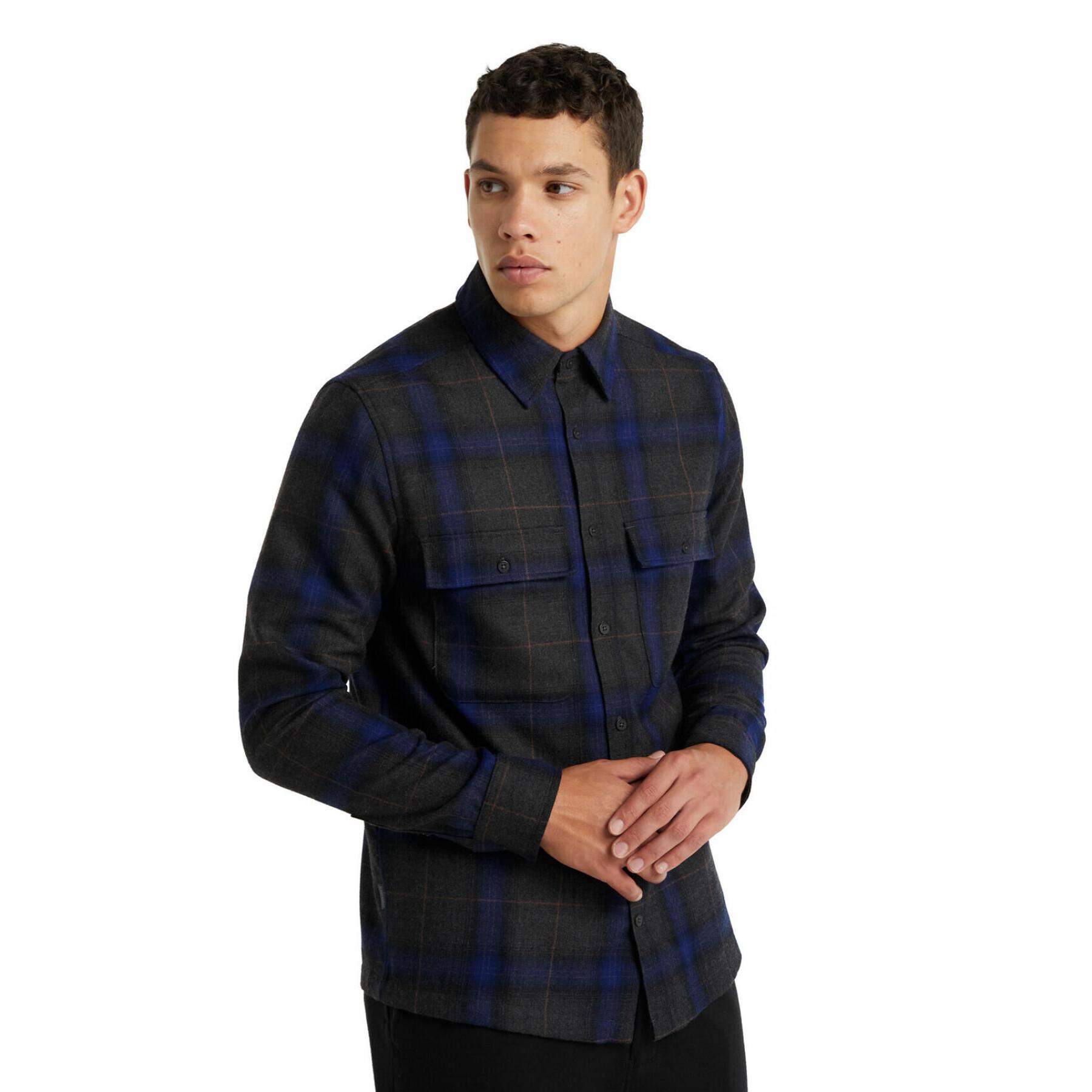 Long sleeve flannel shirt Icebreaker dawnder
