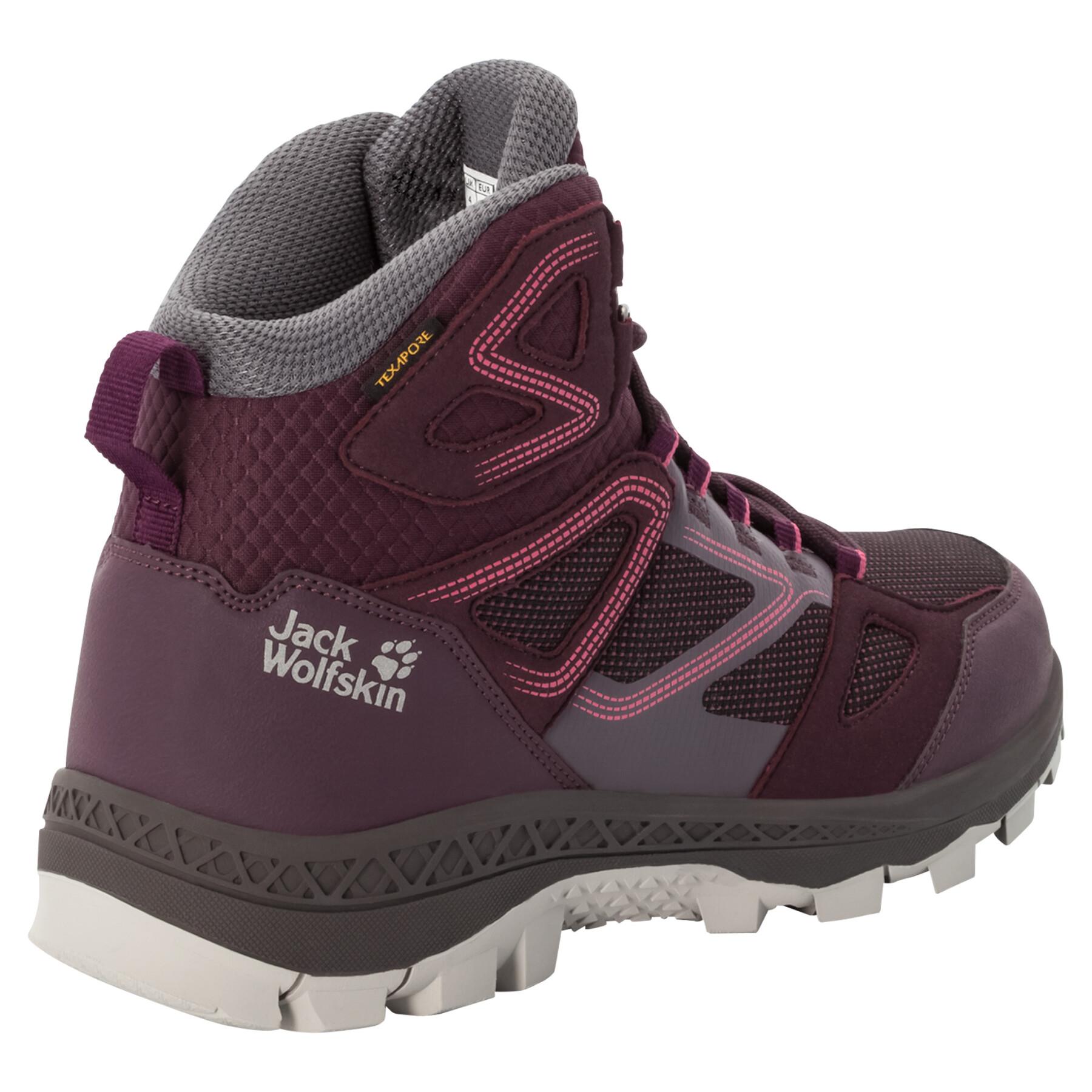 Women's high boots Jack Wolfskin downhill texapore