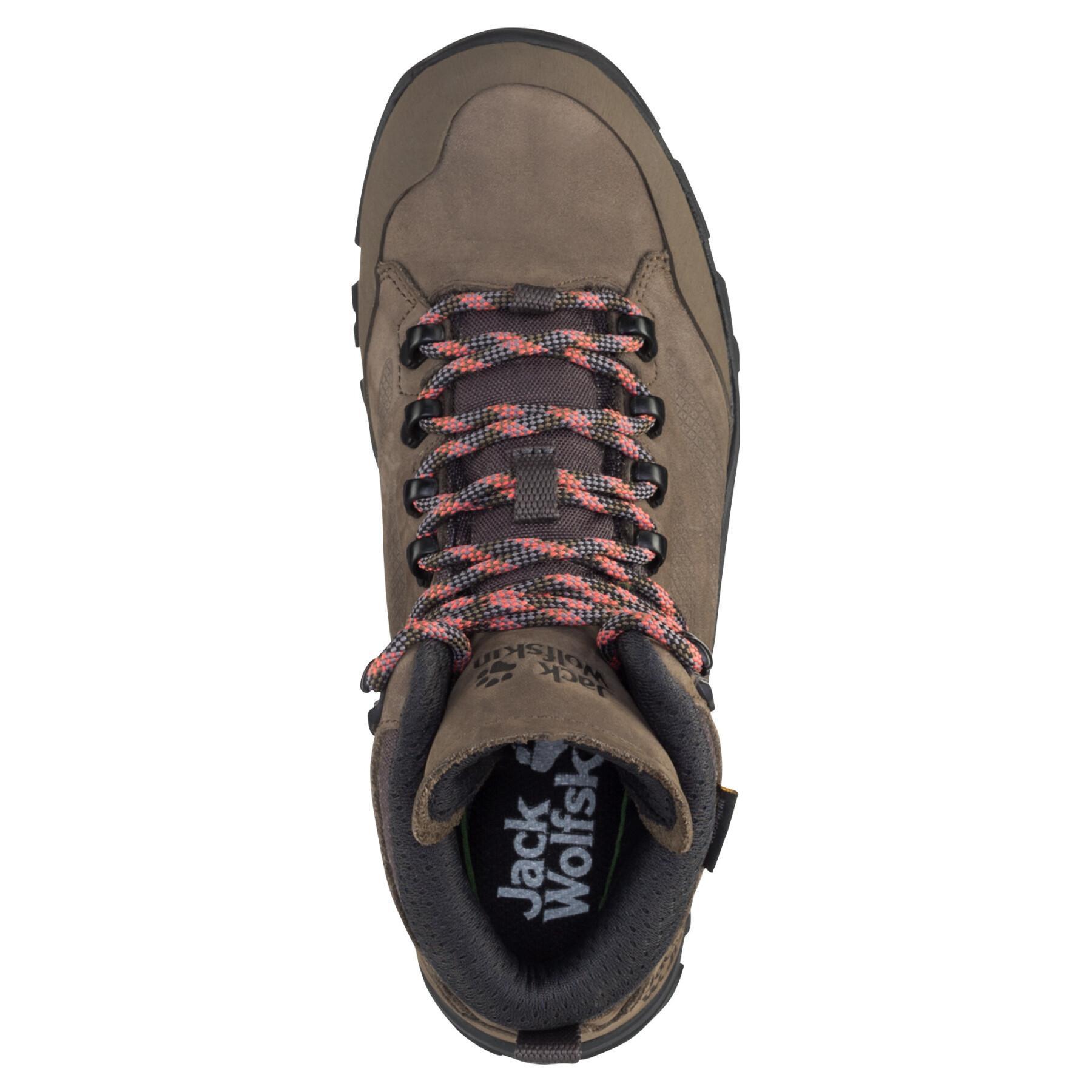 Women's hiking shoes Jack Wolfskin Rebellion Texapore Mid