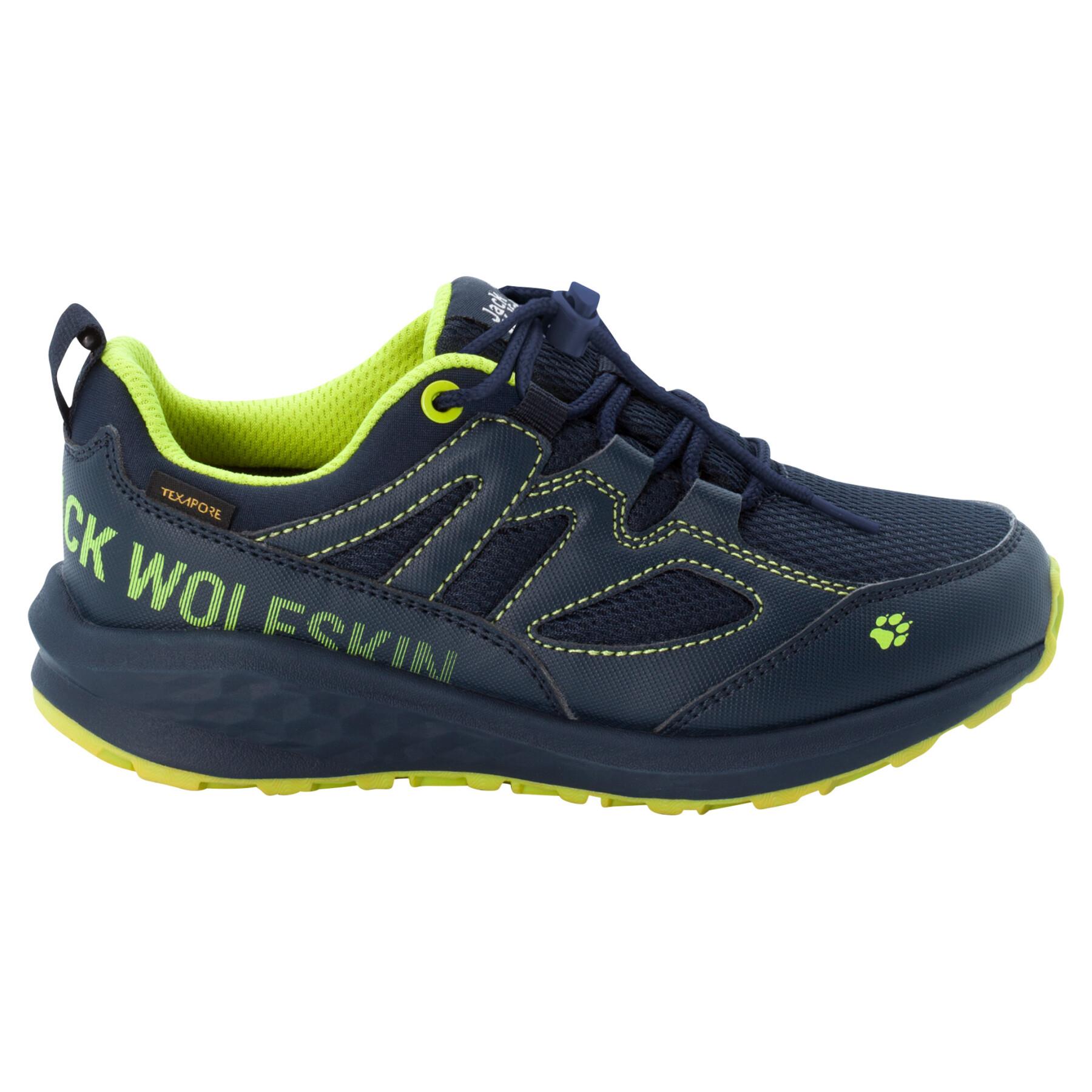 Children's hiking shoes Jack Wolfskin Unleash 4 Speed Texapore