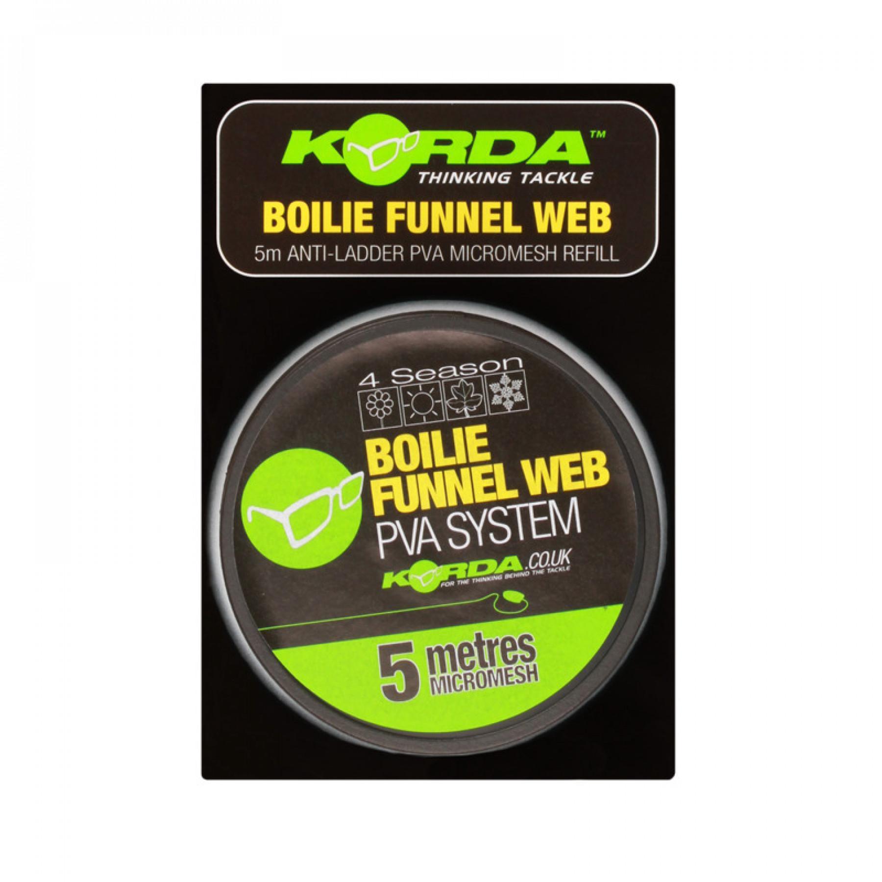 Net refill Korda Boilie Funnel Web 5m Micromesh Refill