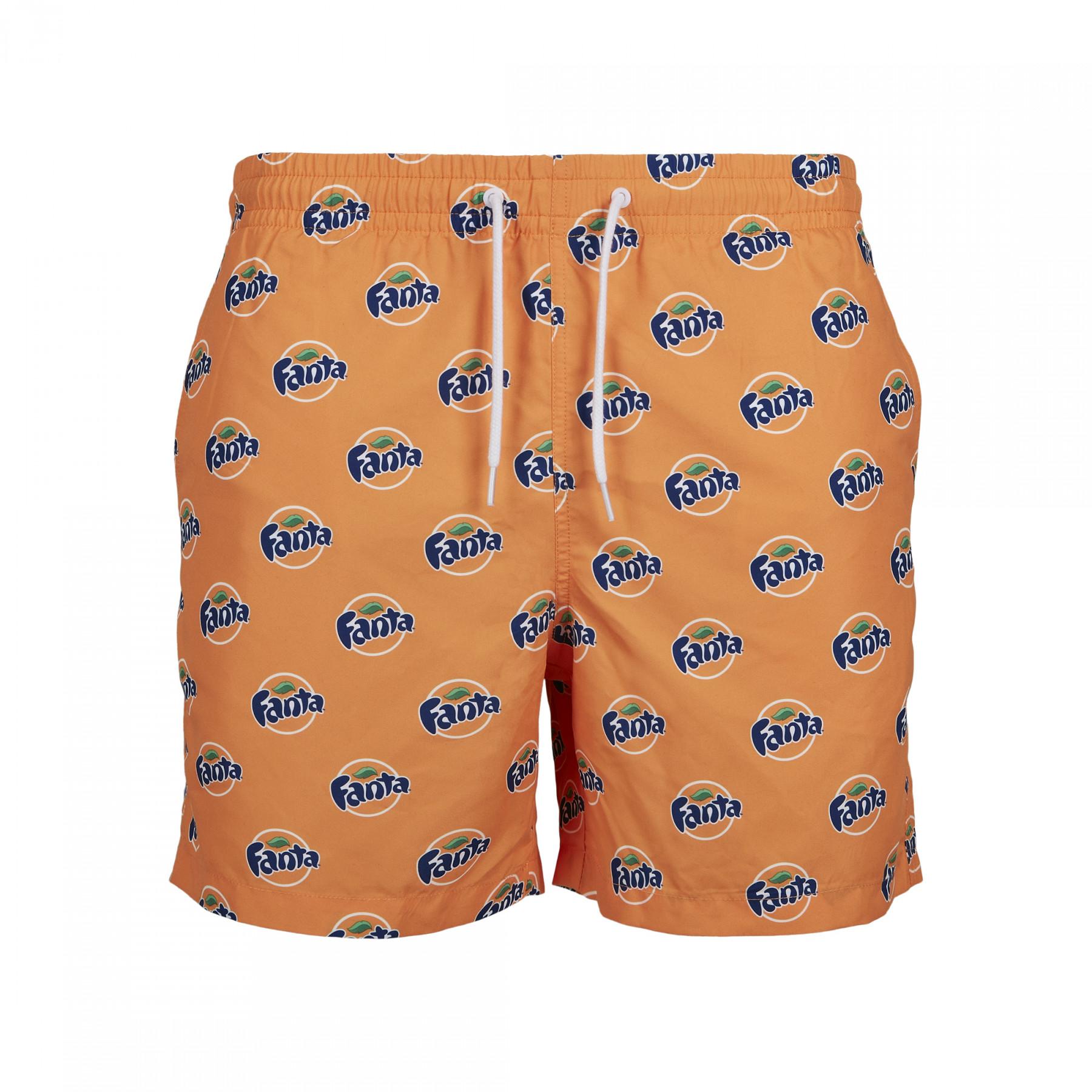 Urban Classic fanta logo swim shorts