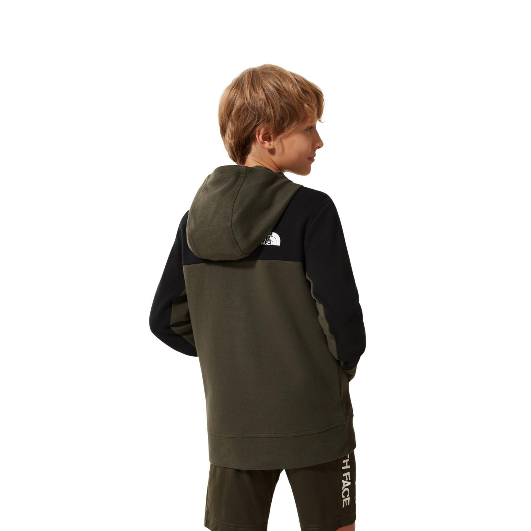 Boy's zip-up sweatshirt The North Face Slacker