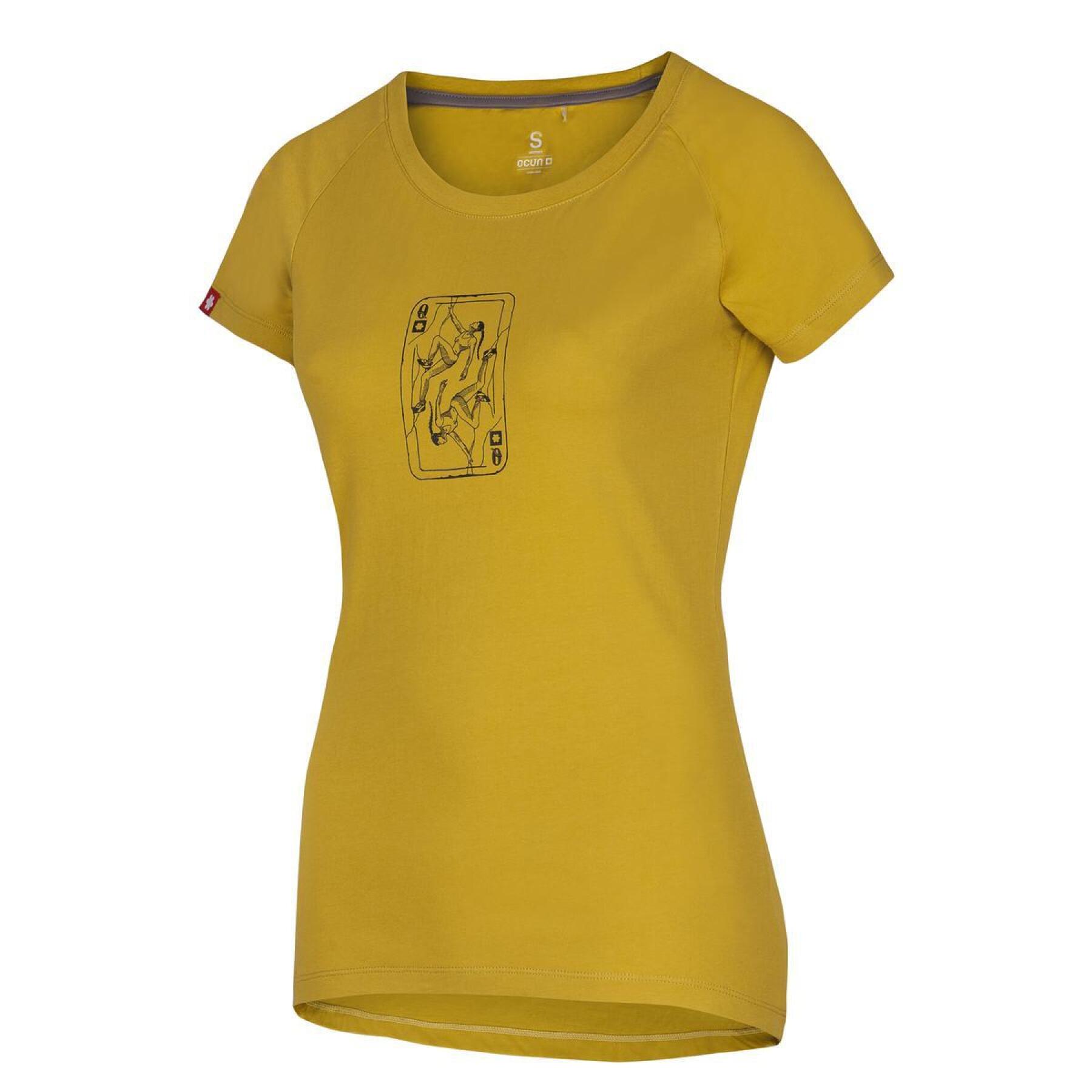 Women's T-shirt Ocun Raglan T yellow