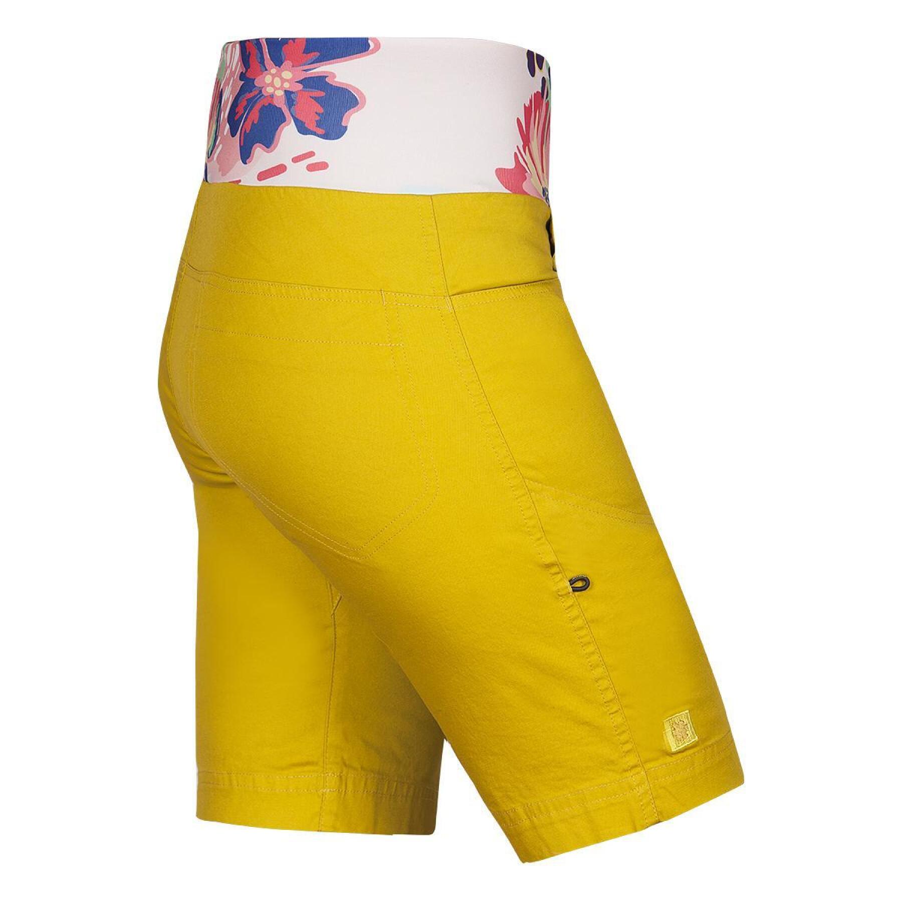 Women's shorts Ocun Sansa yellow