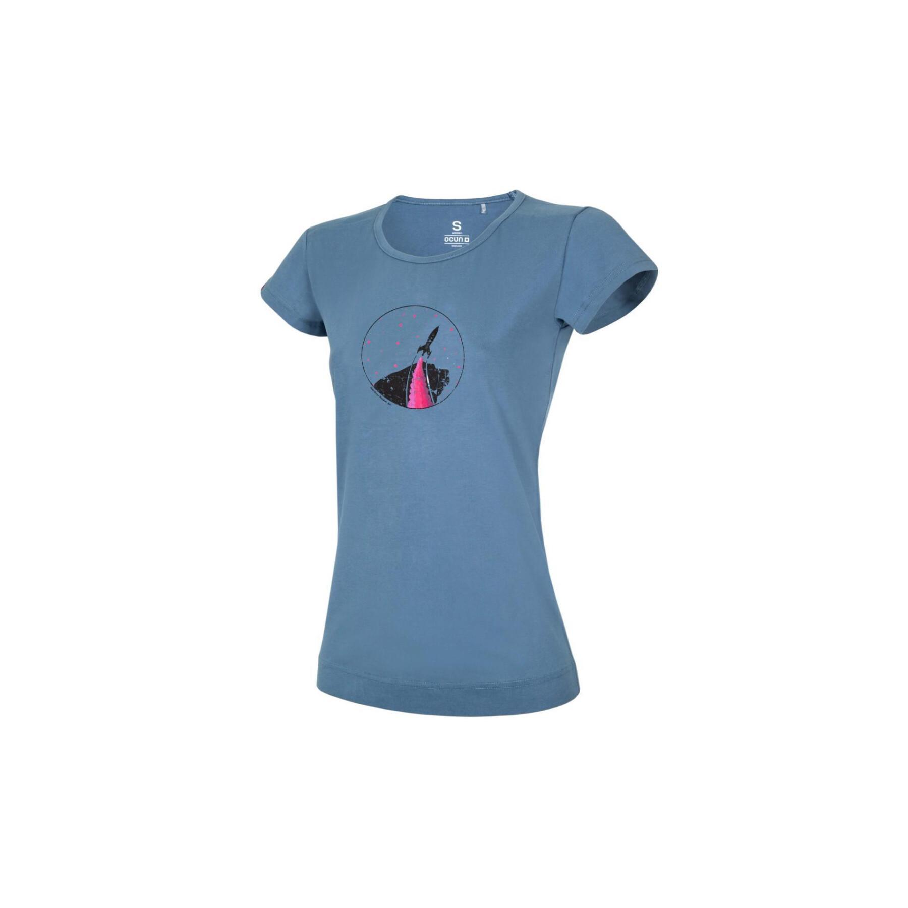 Women's T-shirt Ocun Classic T Organic Rainbow Rocket
