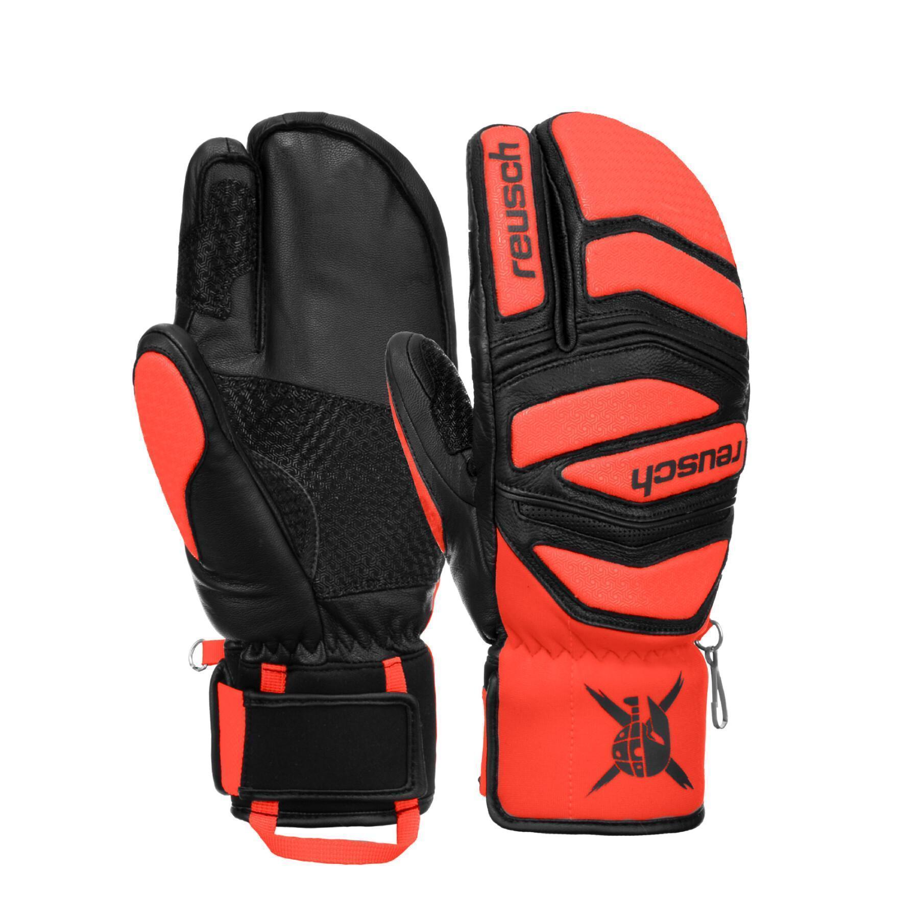 Ski gloves Reusch Worldcup Warrior Lobster