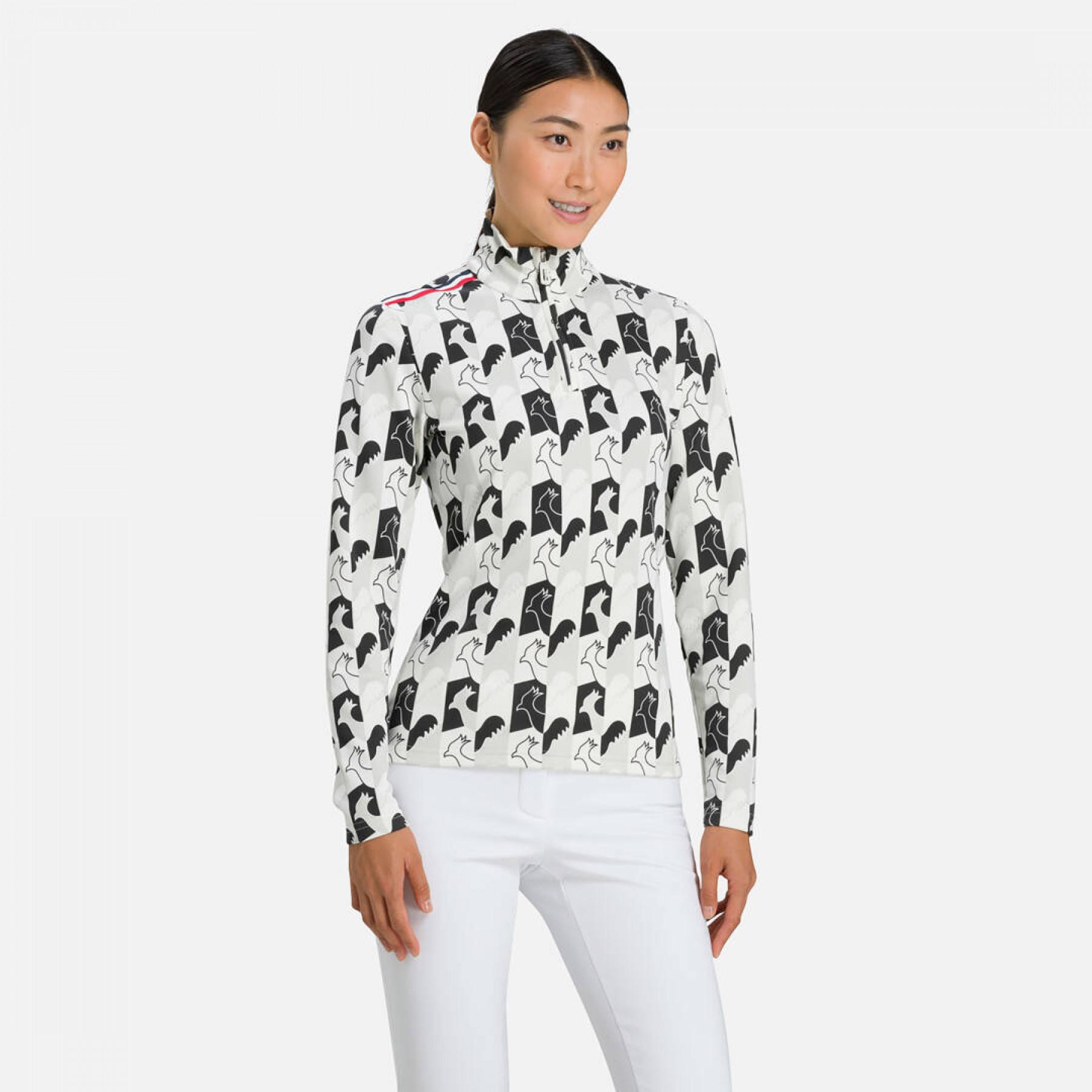 Women's 1/2 zip sweatshirt Rossignol Palmares