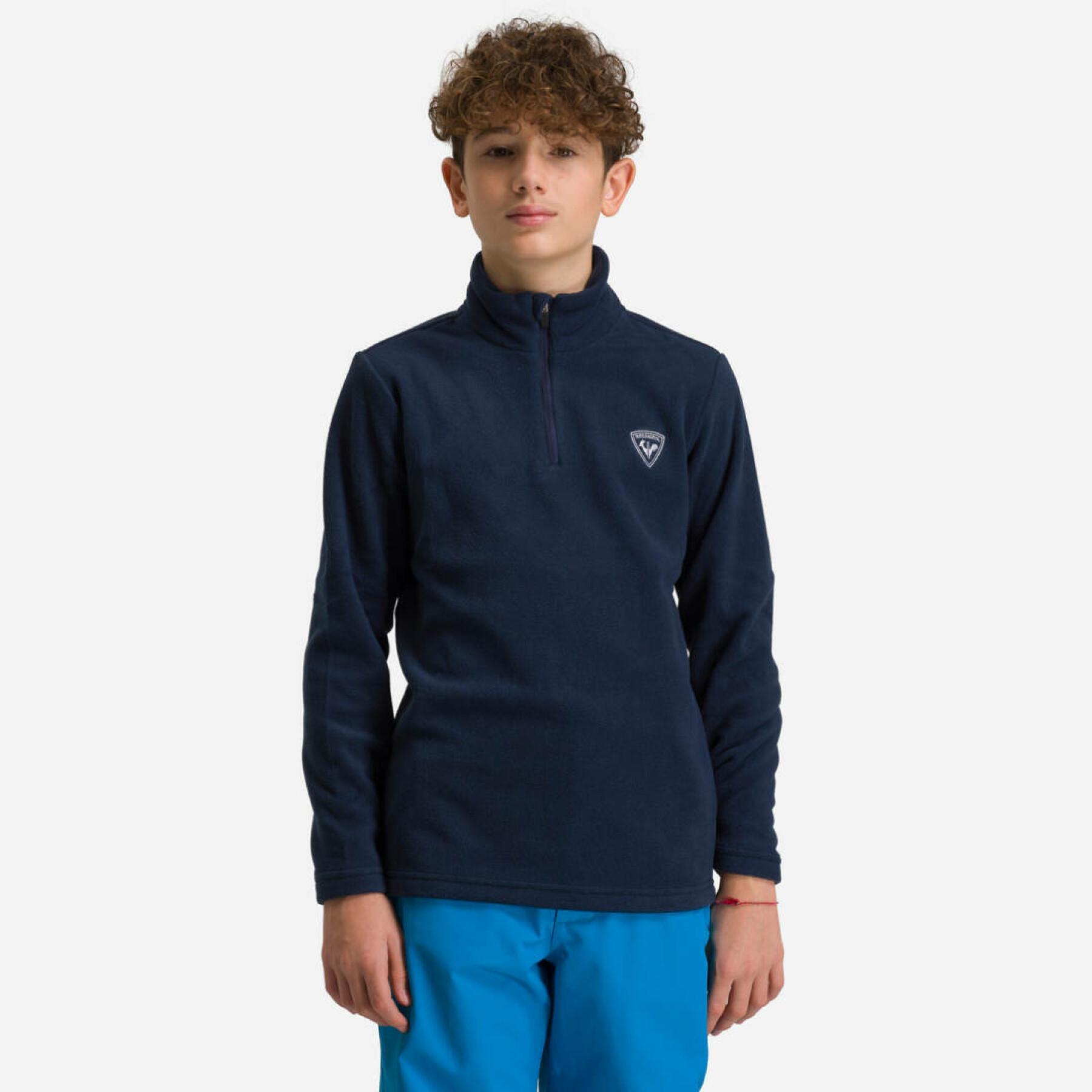 Sweatshirt 1/2 zip boy Rossignol Fleece