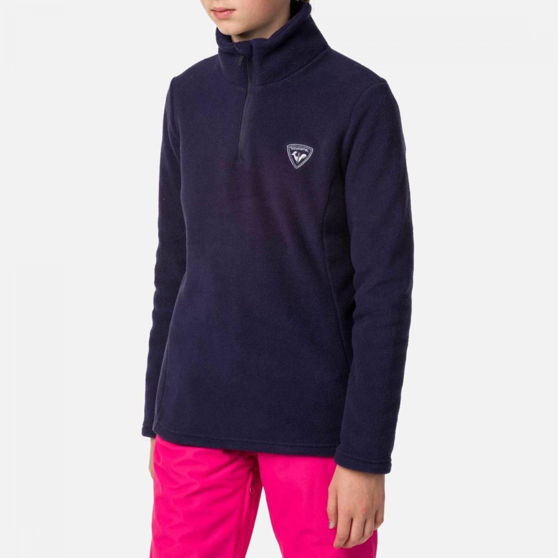 Sweatshirt 1/2 zip girl Rossignol Fleece