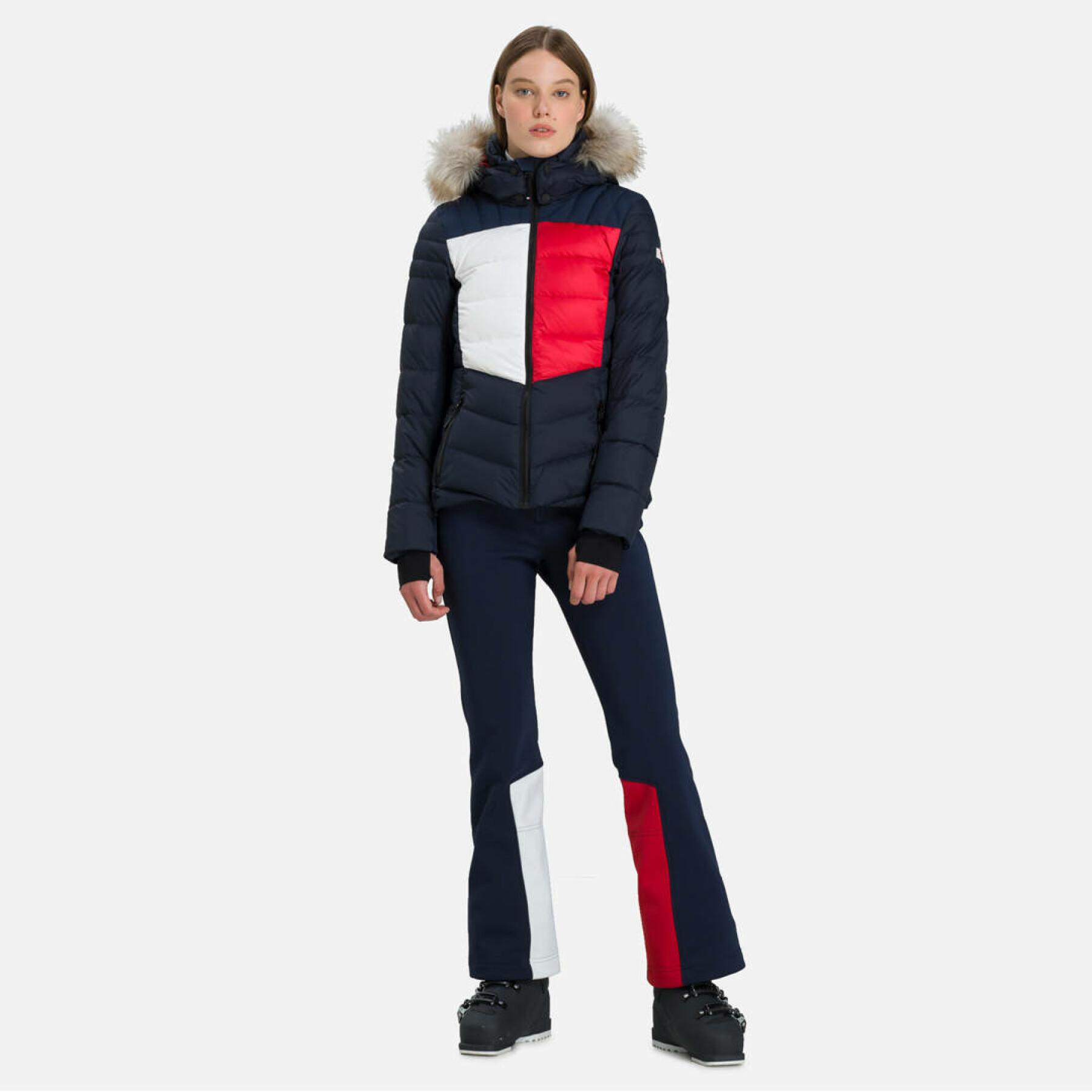 Women's ski jacket Rossignol Flag E-Fur Down
