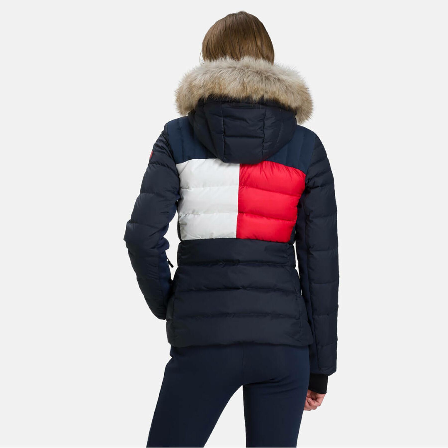 Women's ski jacket Rossignol Flag E-Fur Down
