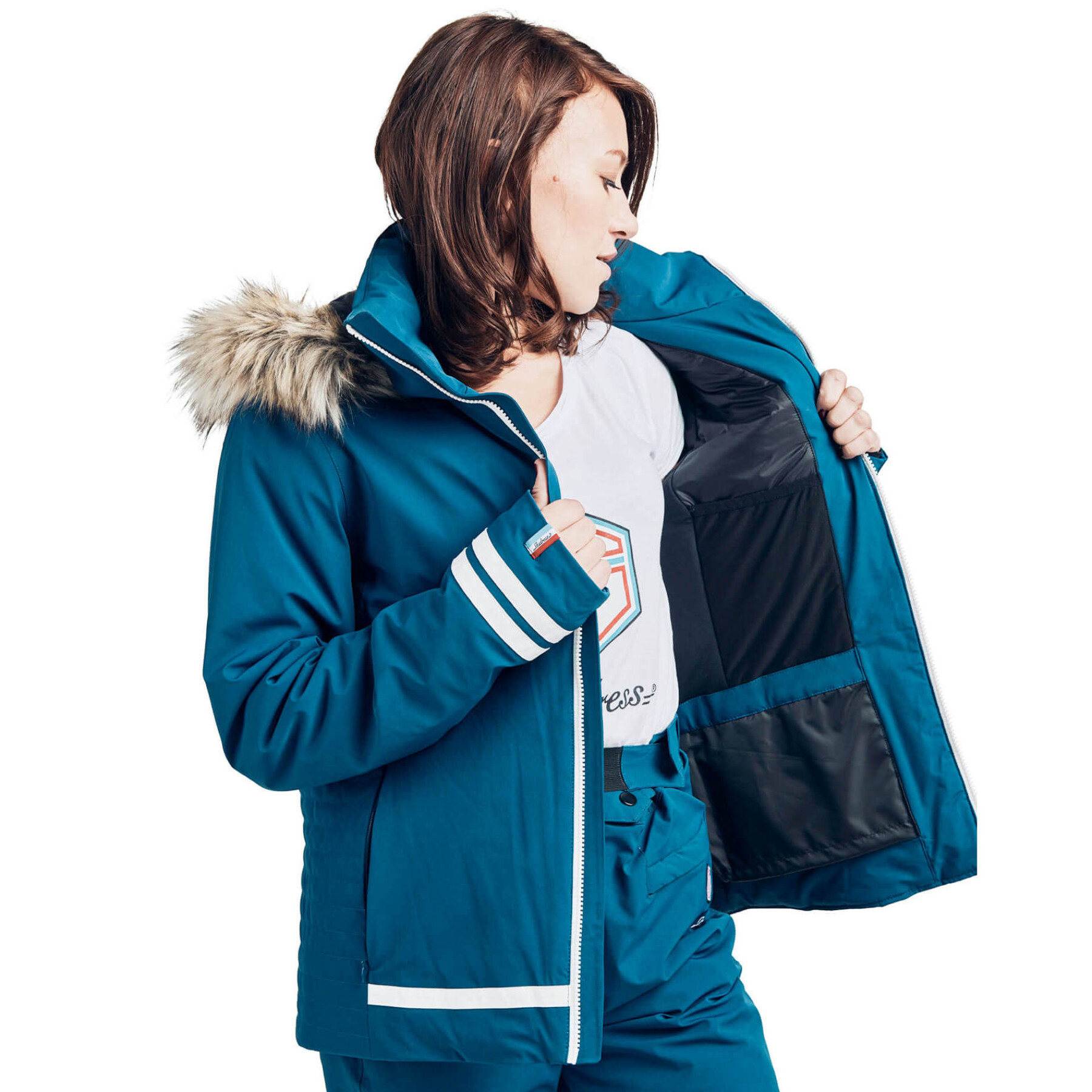 Women's ski jacket Skidress Enna