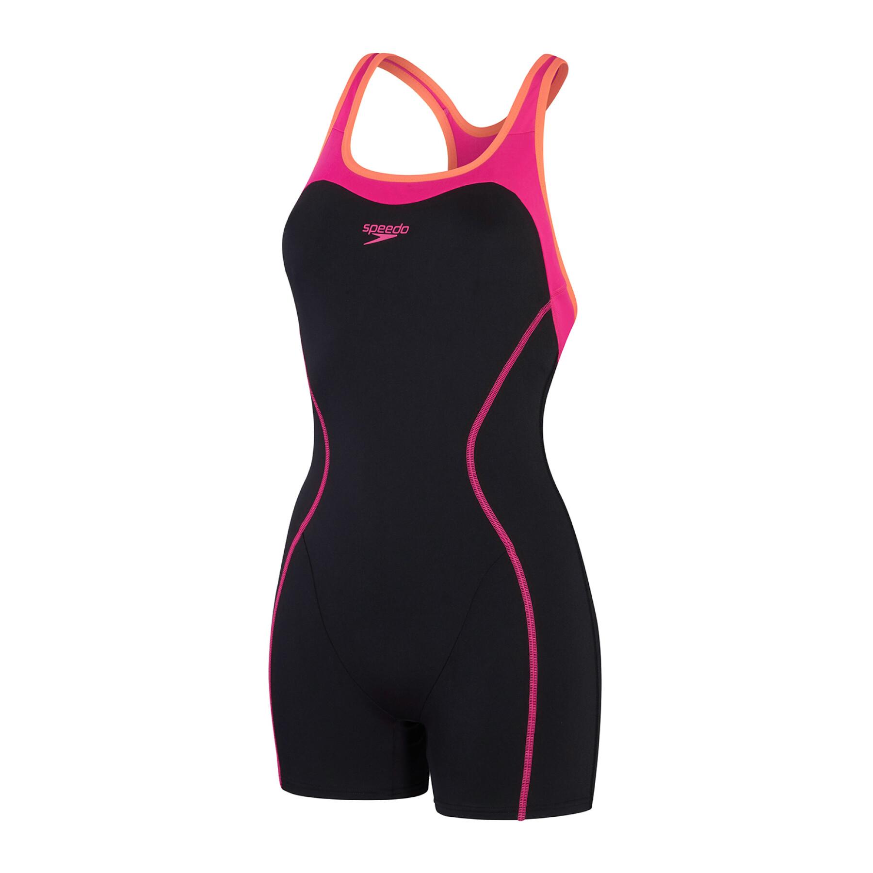 Speedo Women's Eco Endurance Plus Legsuit Swim Costume - Swim the