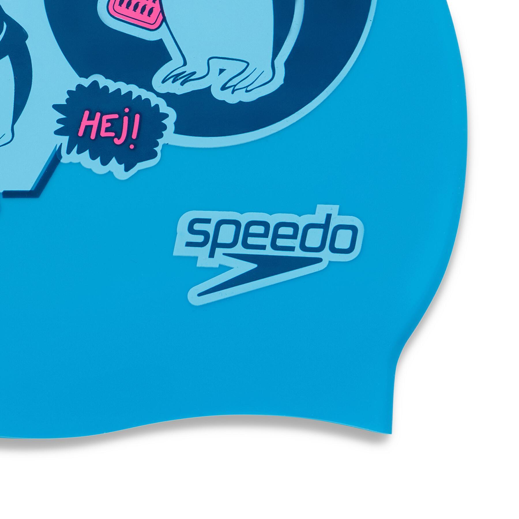 Silicone printed swim cap Speedo P6