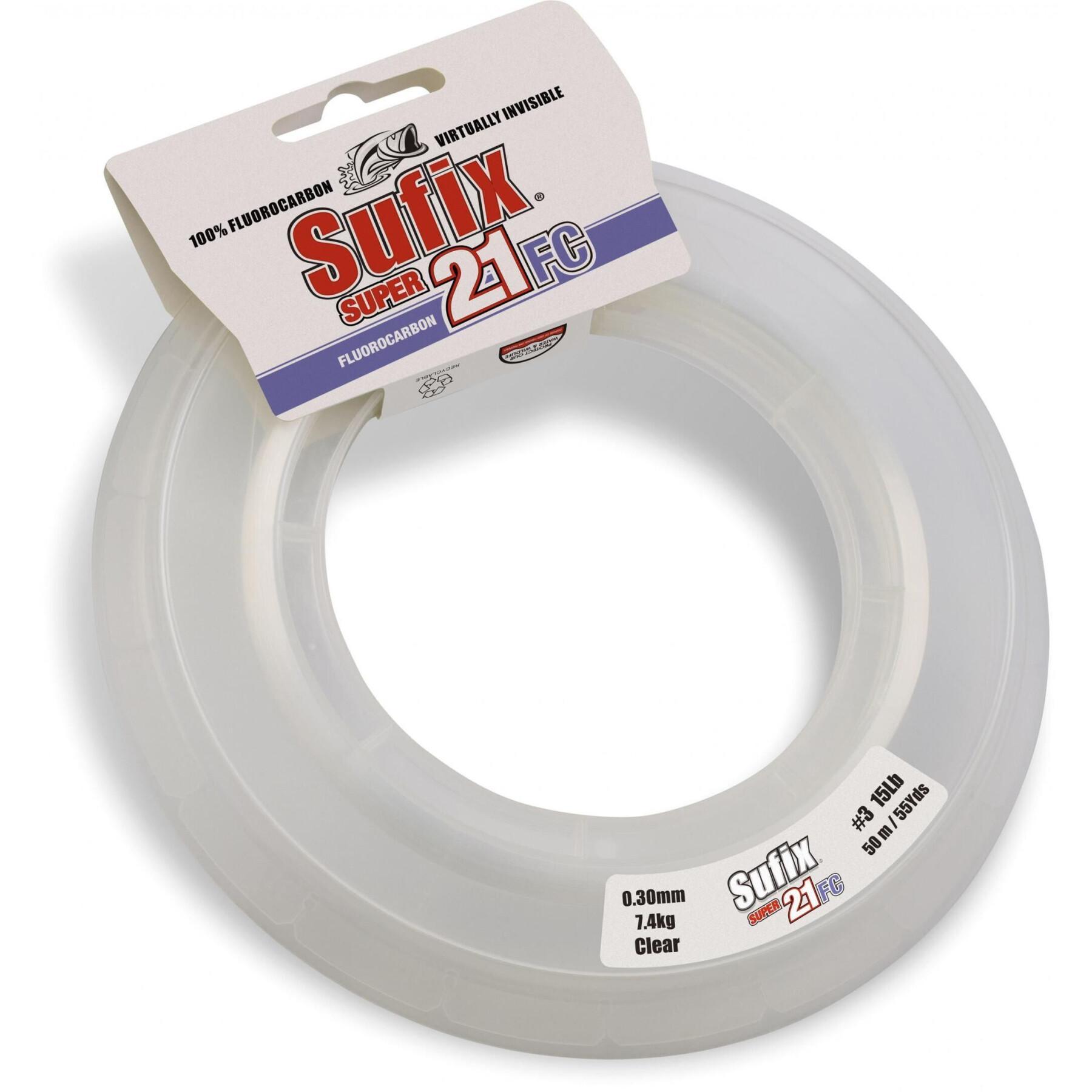 Fluorocarbon Sufix Super 21 Clear 35 - Threads and braids - Sea - Fishing