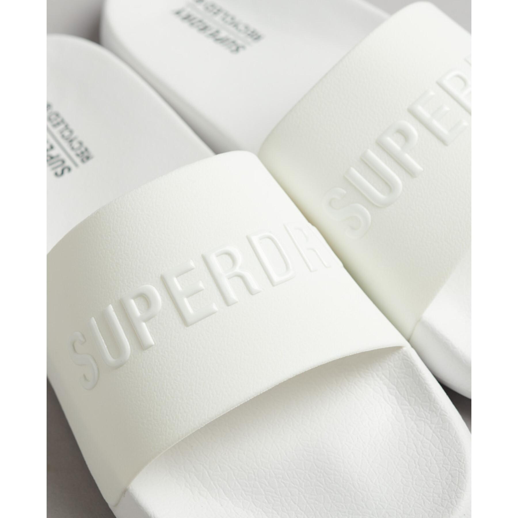 Logo pool slippers Superdry Code