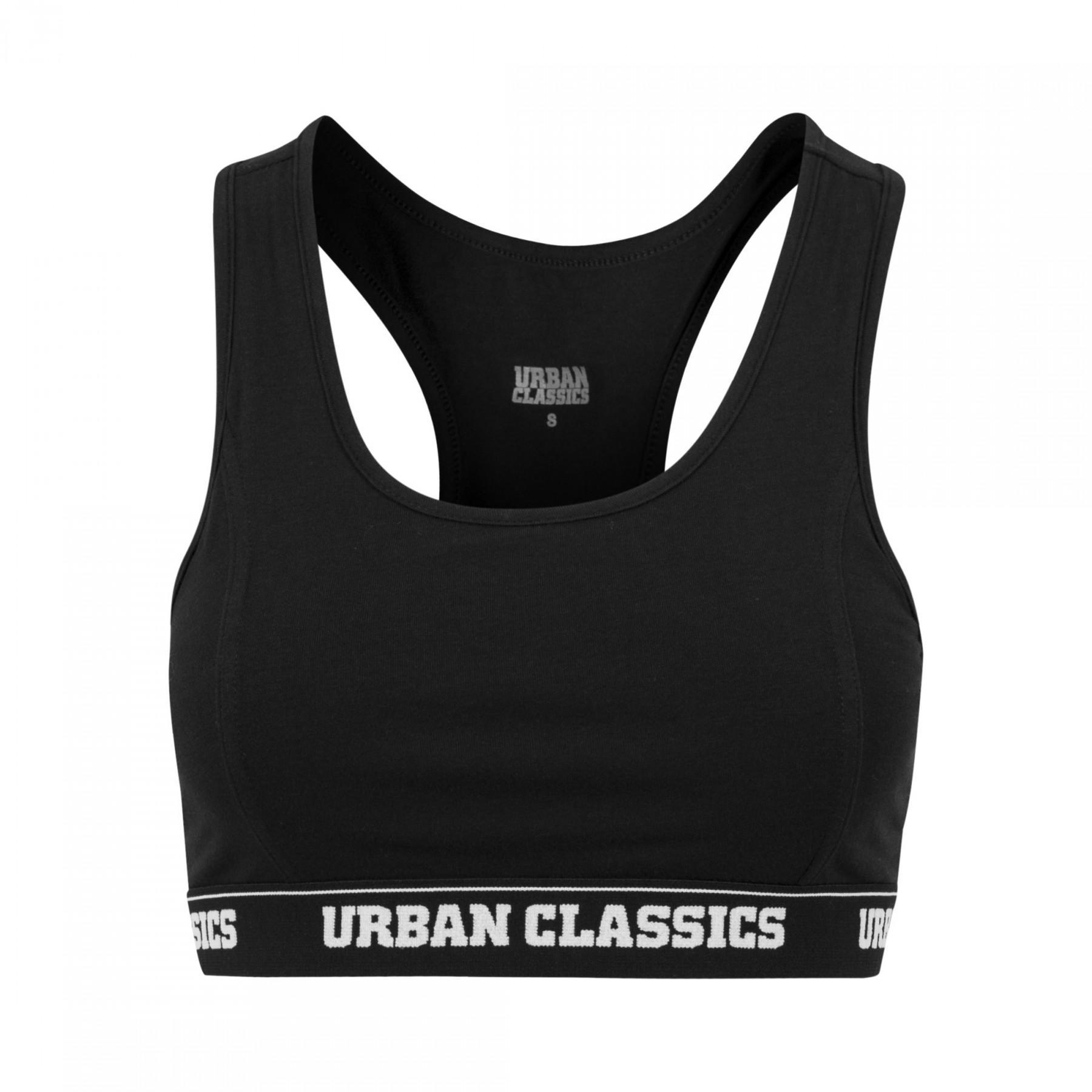 Women's bra Urban Classic logo