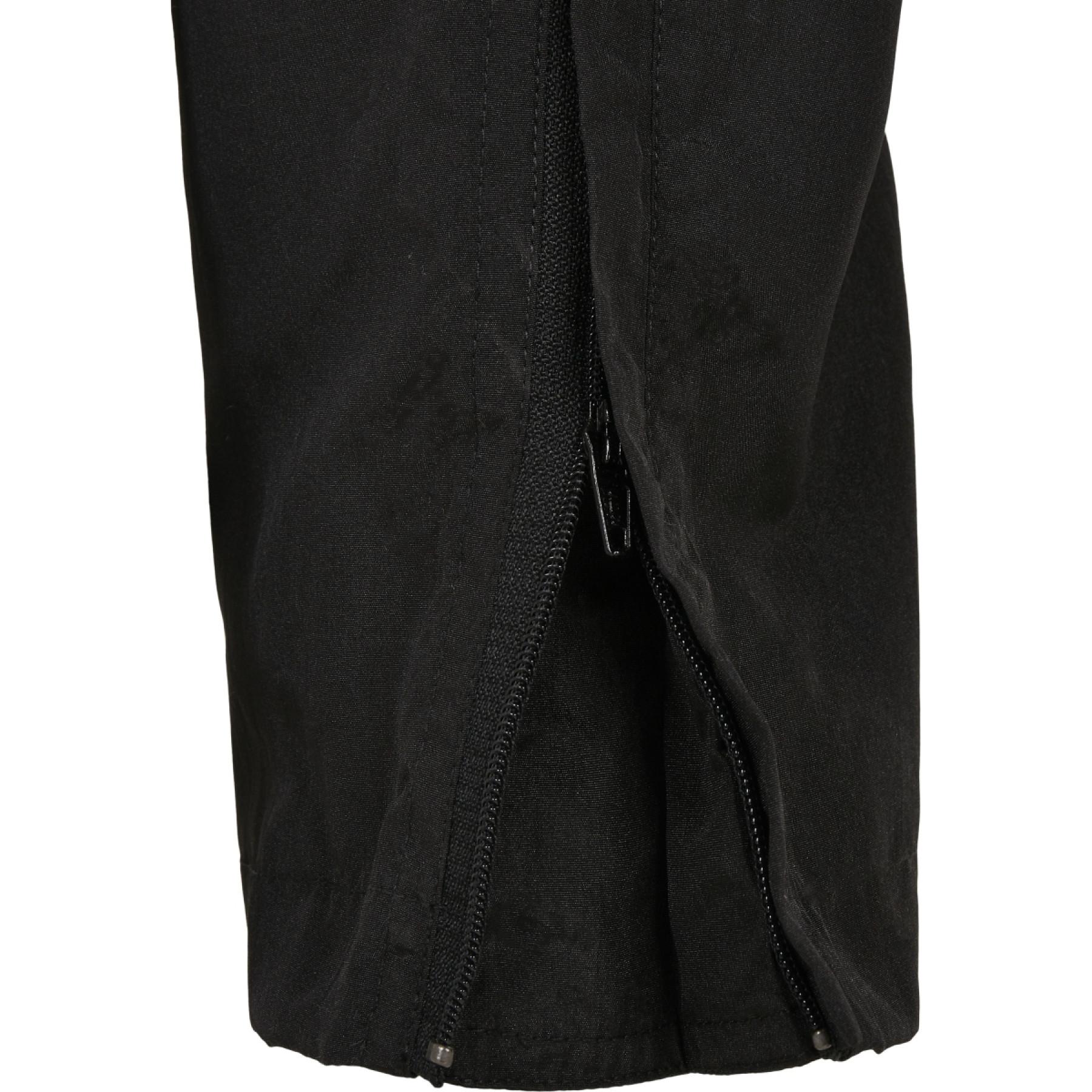 Women's trousers Urban Classics shiny crinkle nylon zip