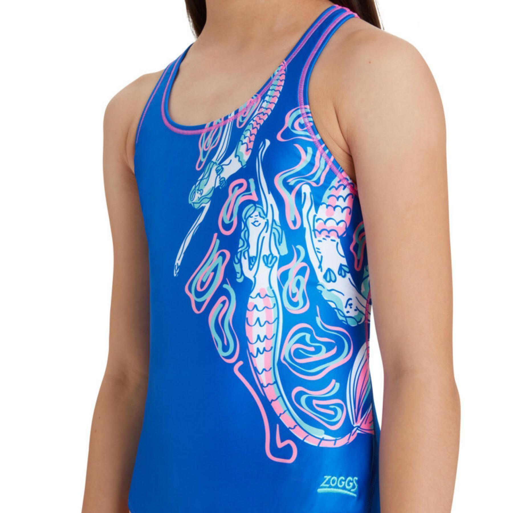 1-piece swimsuit for girls Zoggs Rowleeback