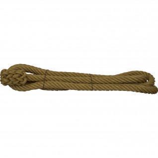 Smooth hemp rope size 3 m, diameter 30mm Sporti France