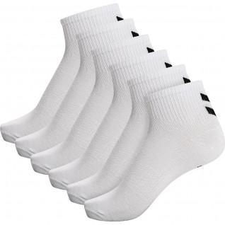 Pack of 6 women's mid-length socks Hummel hmlchevron
