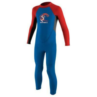 Long-sleeved wetsuit with zipped back for kids O'Neill Reactor-2 2 mm