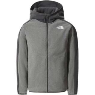 Hooded sweatshirt with zip for kids The North Face Glacier