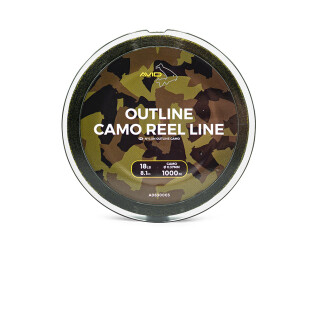 Fishing Nylon Avid Outline camo reel line 12lb 300 m