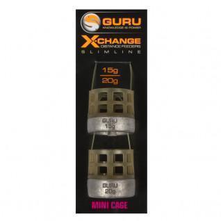 Weight of cage feeders Guru Slimline X-Change Feeder (2x25gr et 2x30gr)