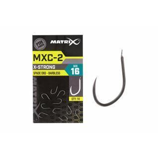 Barbless hooks Matrix MXC-2 Spade End (PTFE) x10