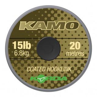 Braid korda Kamo coated Hooklink 15lb (6.8kg), 20m