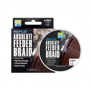 Stroke braid Preston Absolute Feeder Braid 0.10MM 150M 1x5