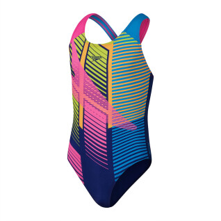 One-piece swimsuit for girls Speedo Digital Placement Splashback